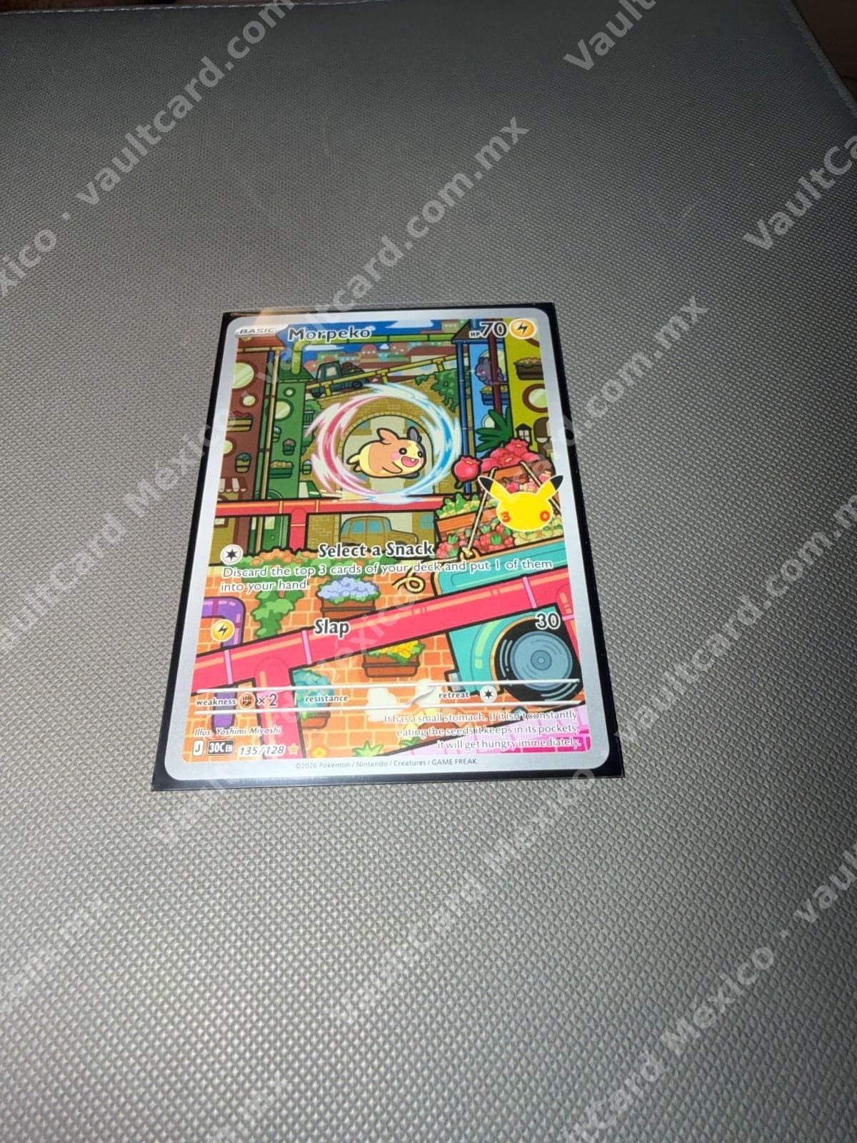 Morpeko 135/128 - Illustration Rare (30C) Inglés