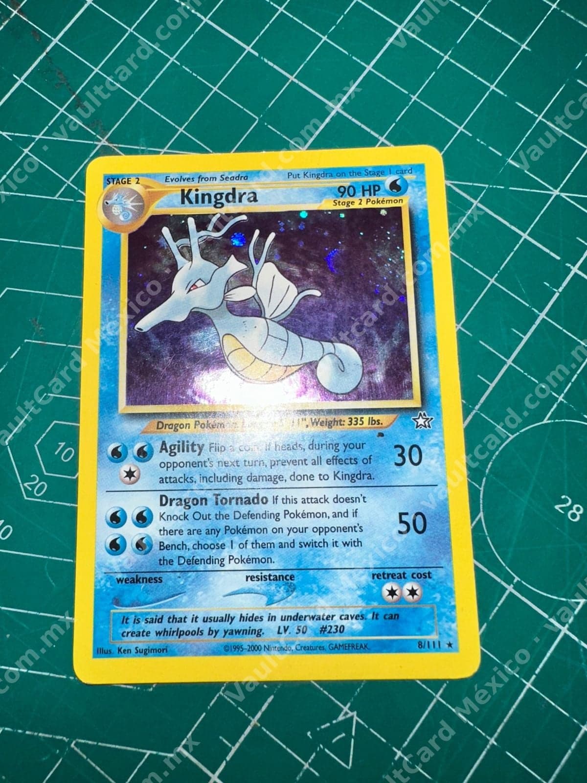 Kingdra 8/111 Holo - Neo Genesis Inglés