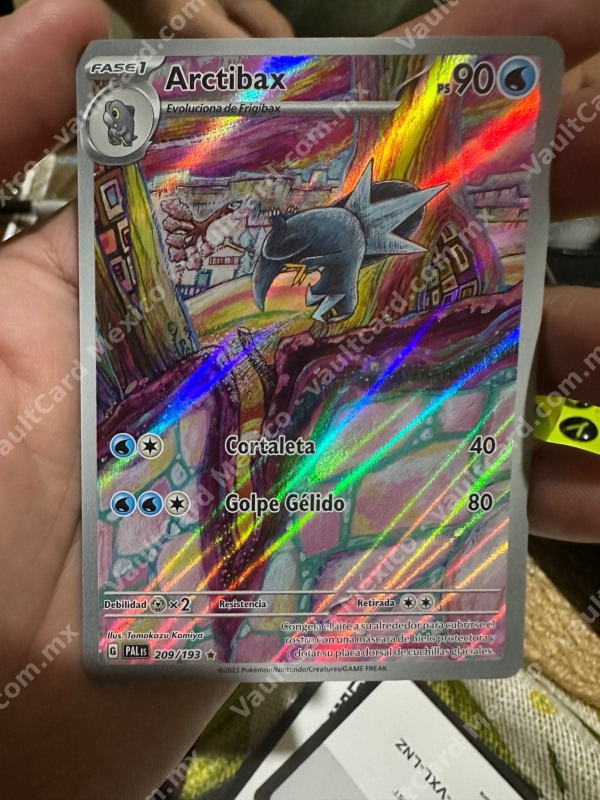 Arctibax 209/193 - Paldea Evolved (PAL) Español - Illustration Rare