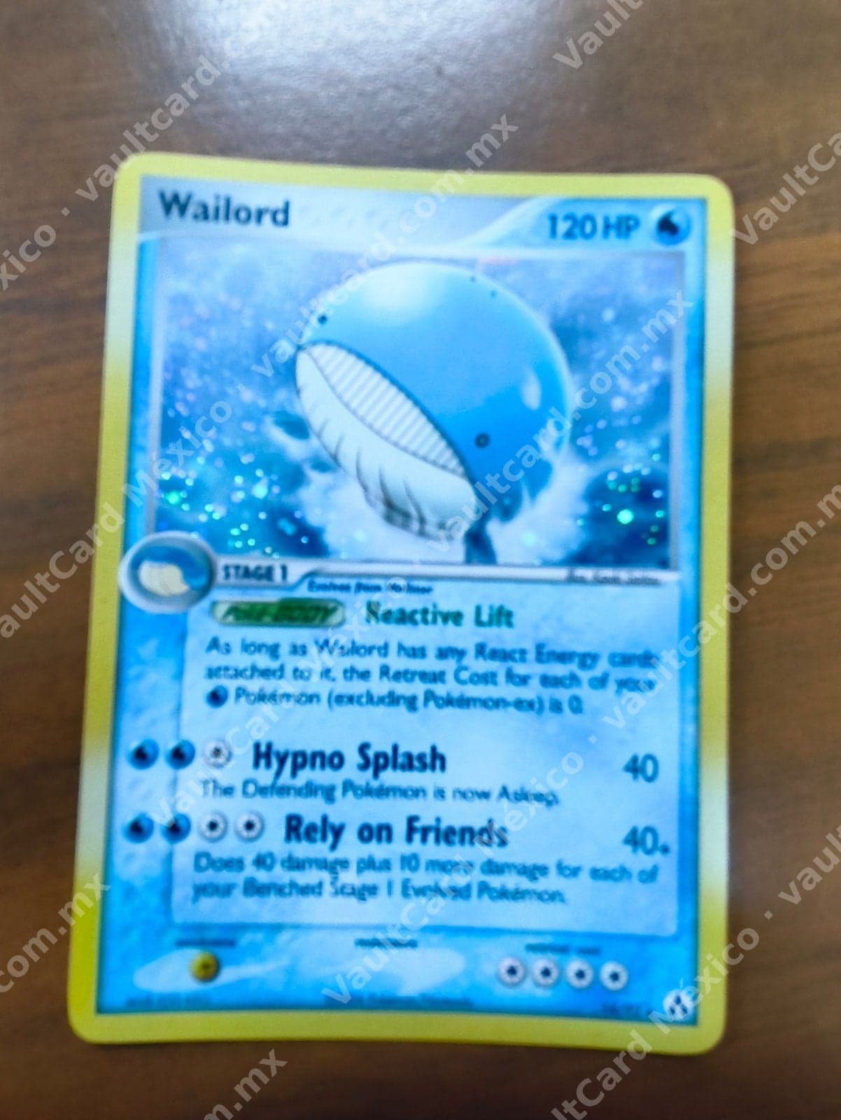 Wailord 16/101 - EX Hidden Legends Holo Inglés — foto 1
