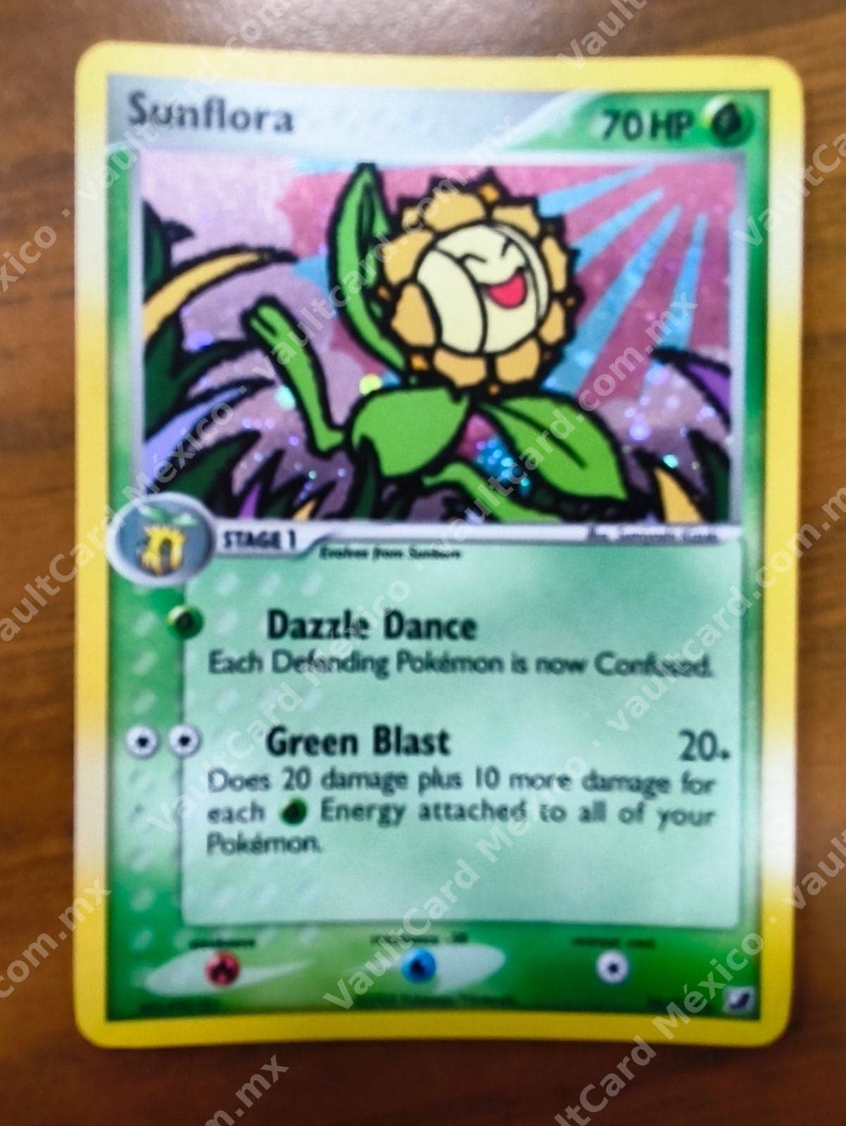 Sunflora 36/115 Holo - EX Unseen Forces Inglés — foto 1