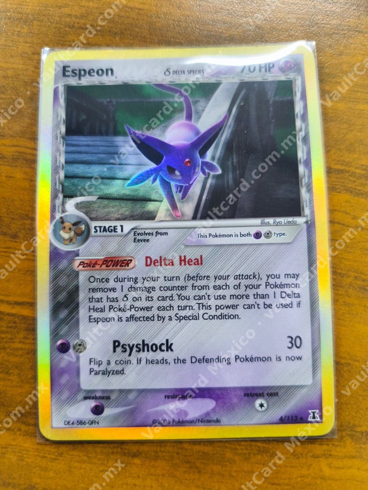 Espeon δ Delta Species 4/113 - EX Delta Species Inglés Holo