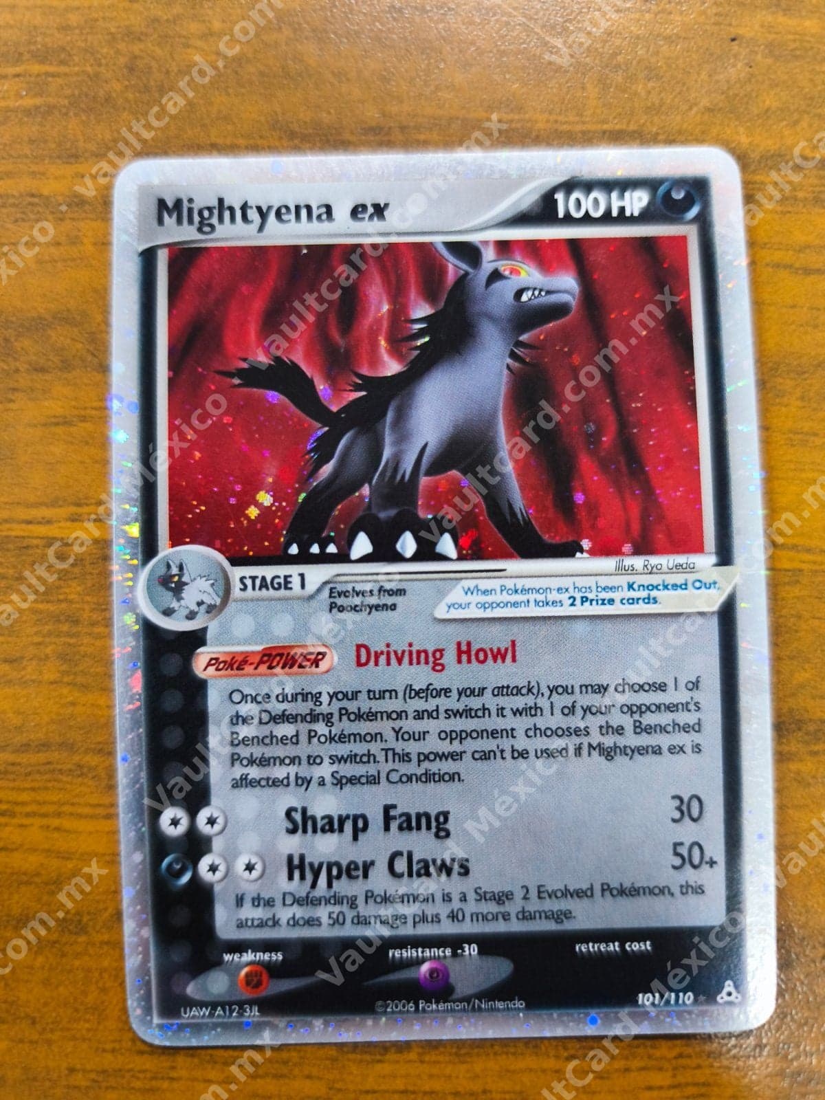 Mightyena ex 101/110 - EX Holon Phantoms Inglés
