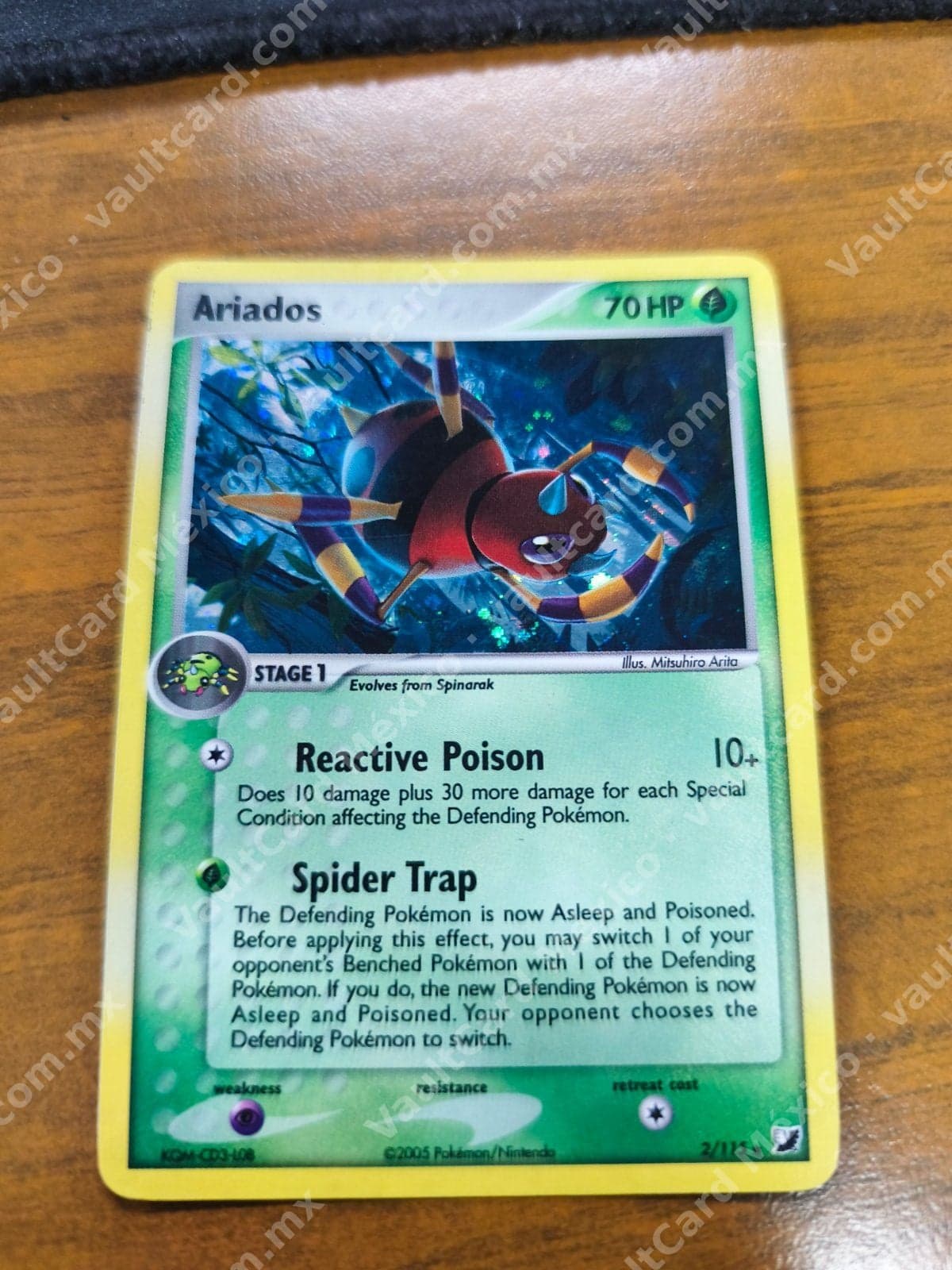 Ariados 2/115 - EX Unseen Forces Inglés