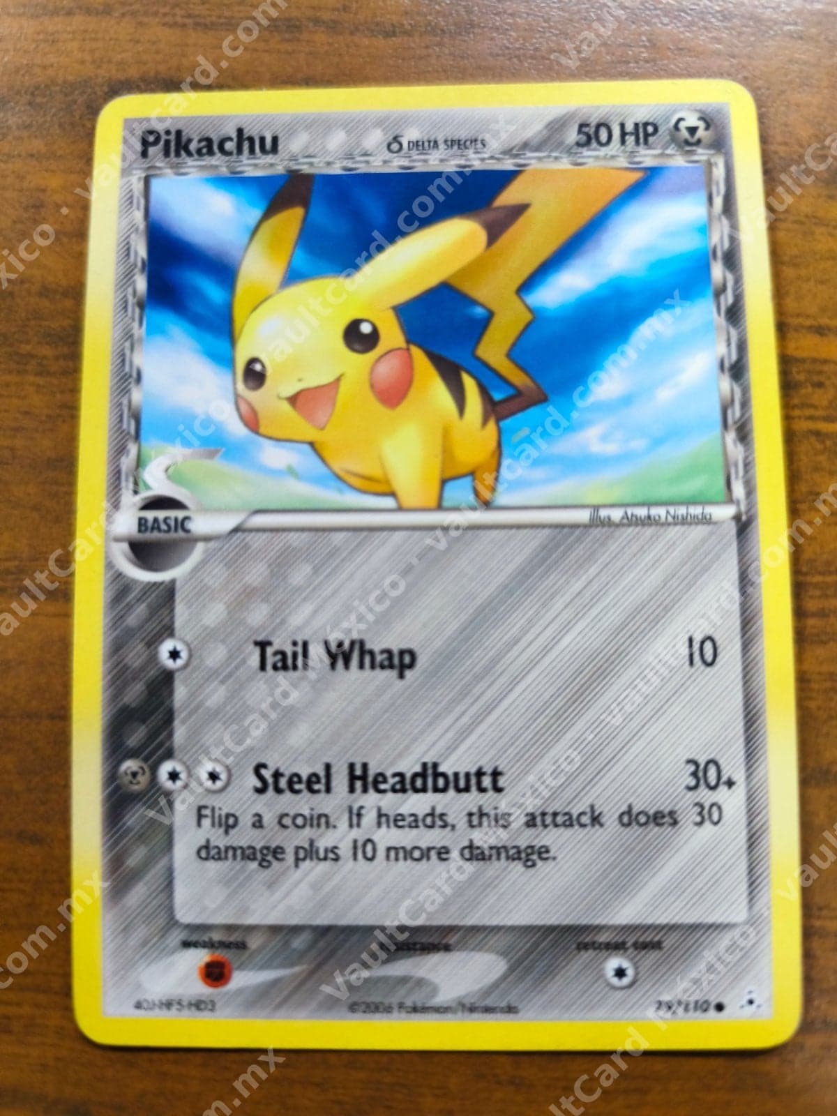 Pikachu δ Delta Species 79/110 - EX Holon Phantoms Inglés
