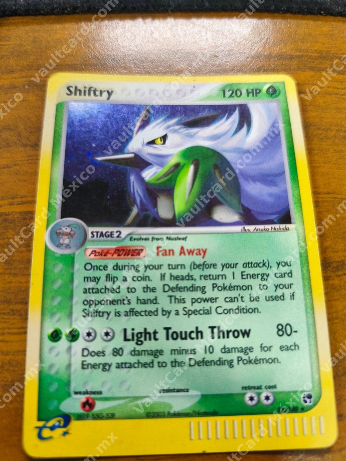 Shiftry 12/100 - EX Sandstorm Inglés Holo