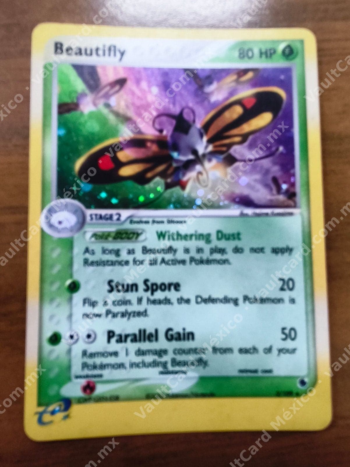 Beautifly 2/106 Holo - EX Dragon Inglés — foto 1