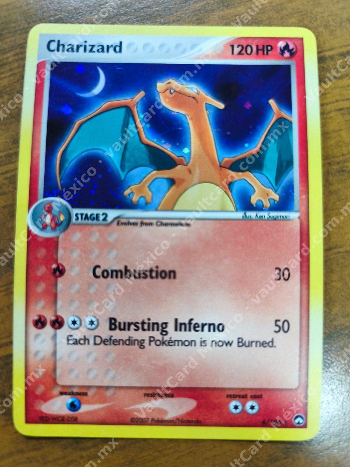 Charizard 6/108 - EX Power Keepers Inglés Holo