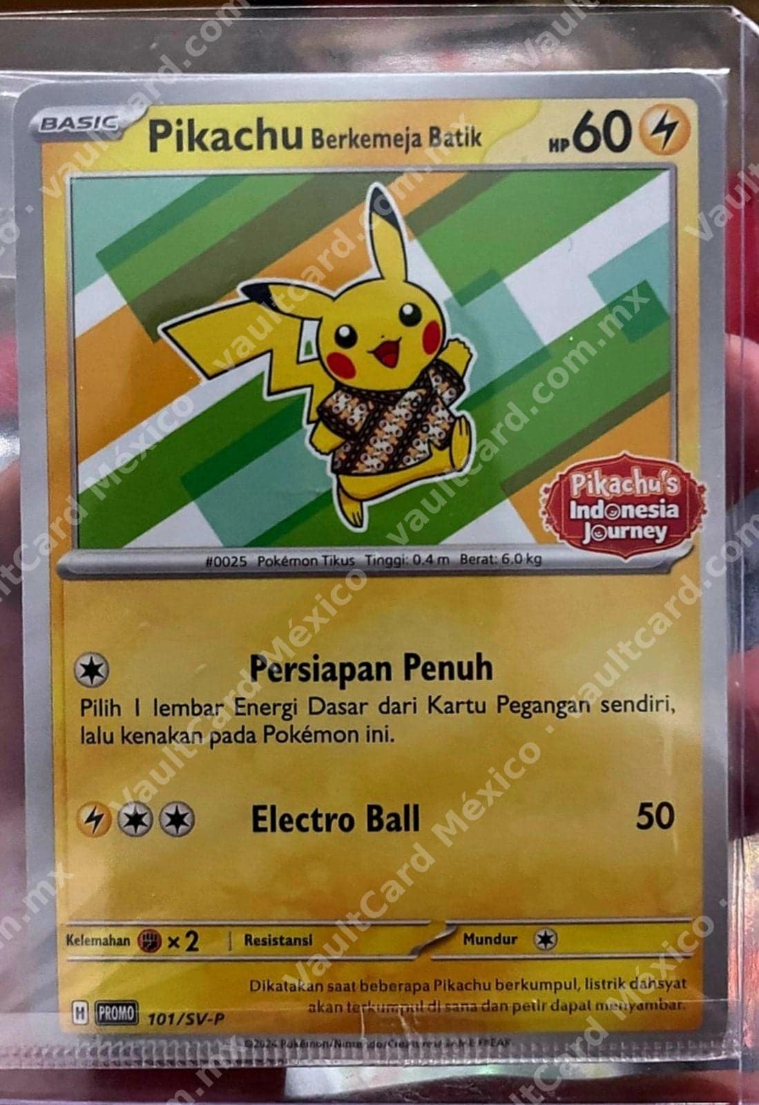 Pikachu Berkemeja Batik 101/SV-P Promo - Pikachu's Indonesia Journey