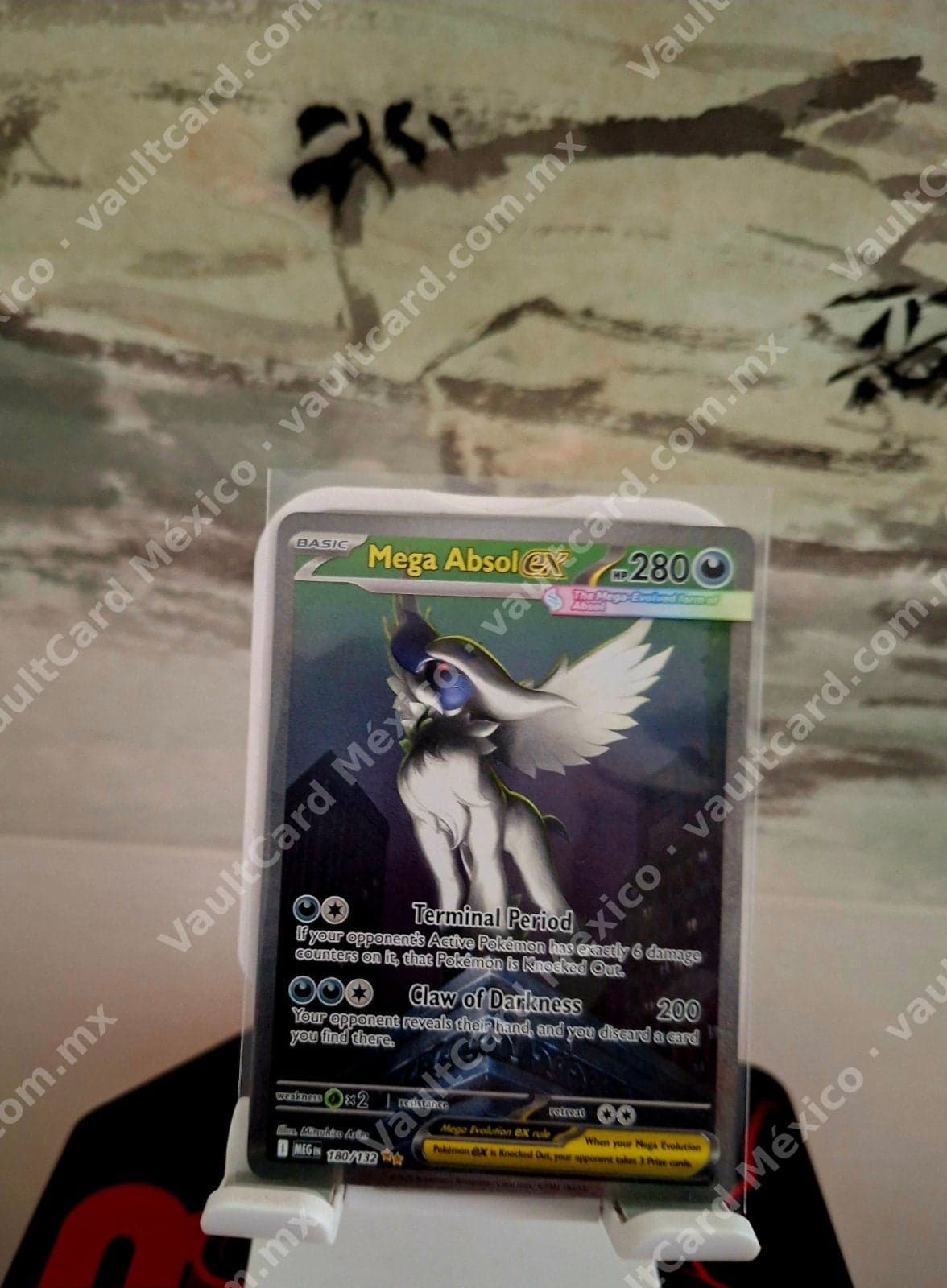 Mega Absol ex 180/132 - (MEG) Inglés Full Art