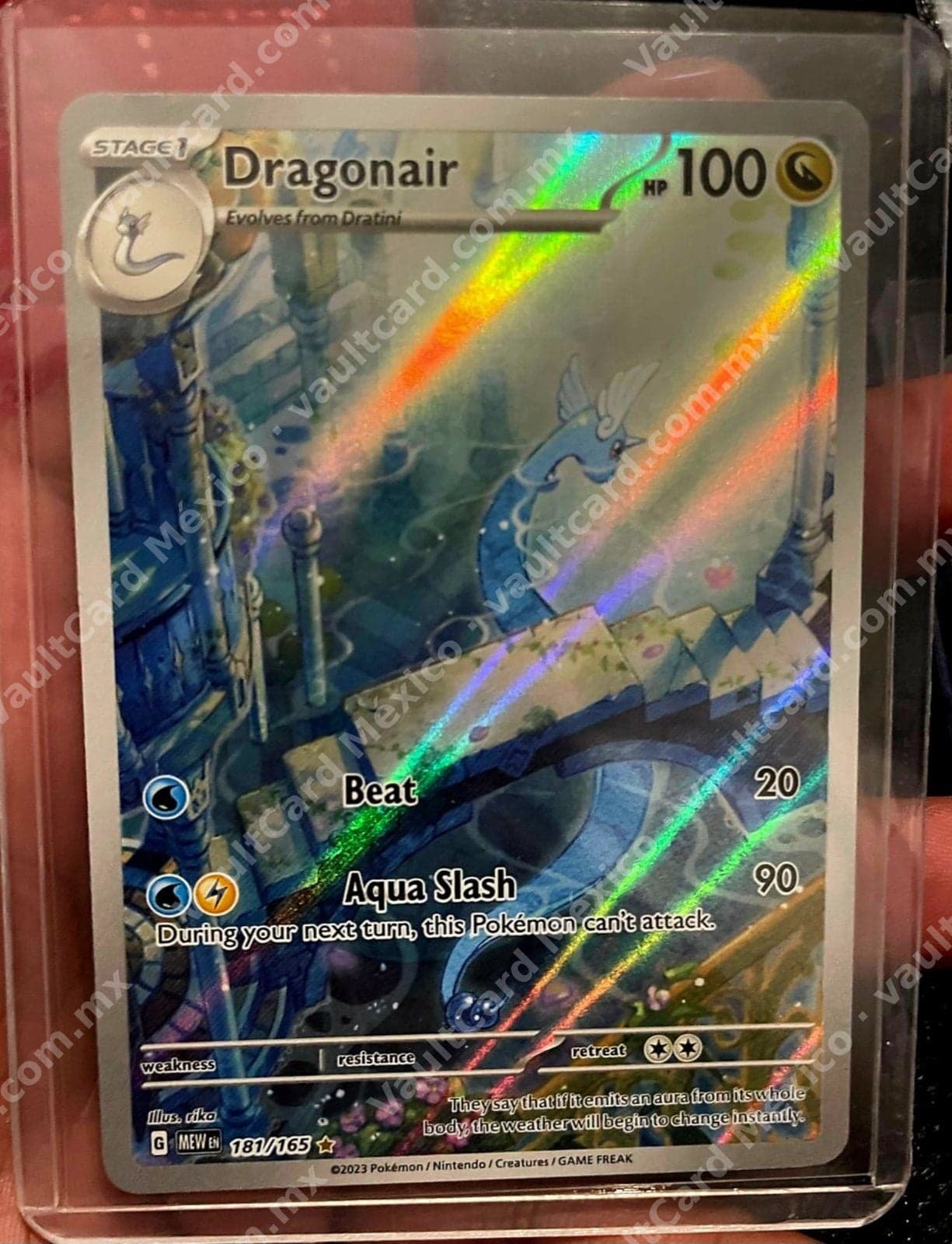 Dragonair 181/165 - 151 (MEW) Inglés Illustration Rare