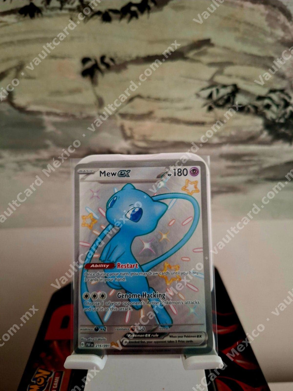 Mew ex 216/091 - Paldea Evolved (PAL) Inglés - Special Illustration Rare