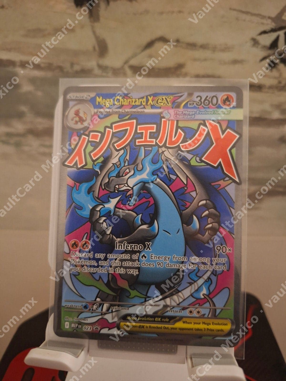 Mega Charizard X ex 023 - Promo (MEP) Inglés