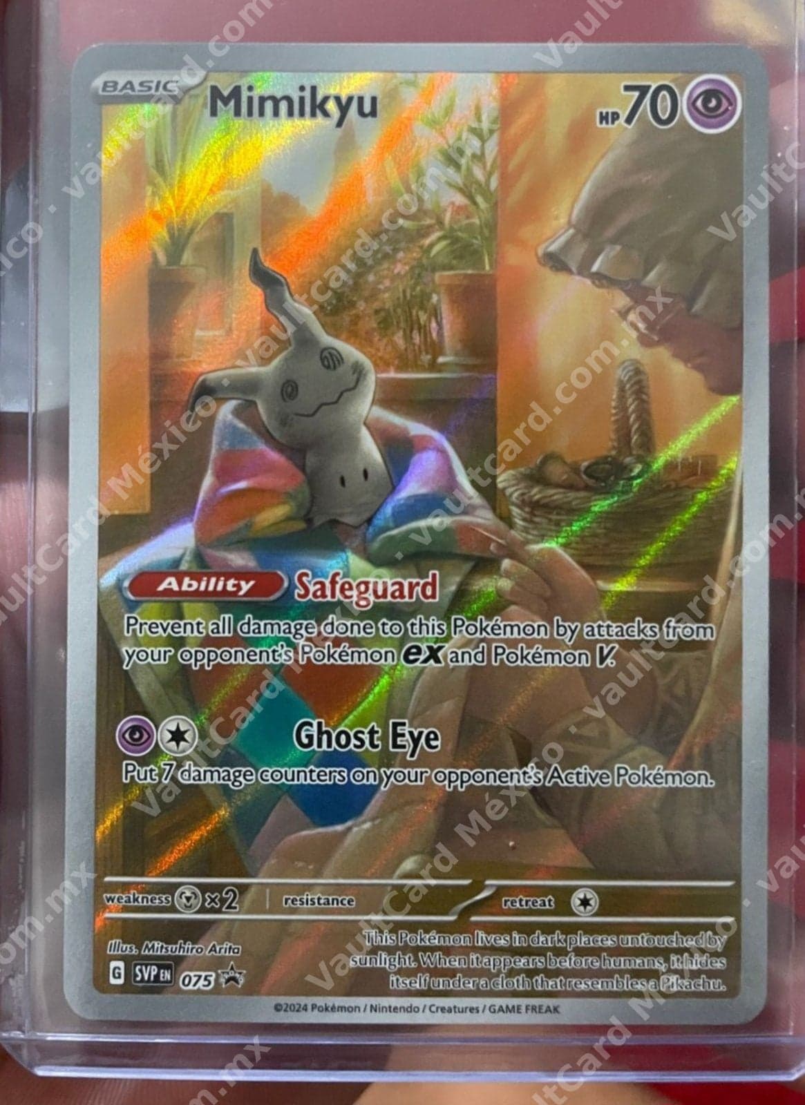 Mimikyu 075 - Promo Black Star SVP Inglés