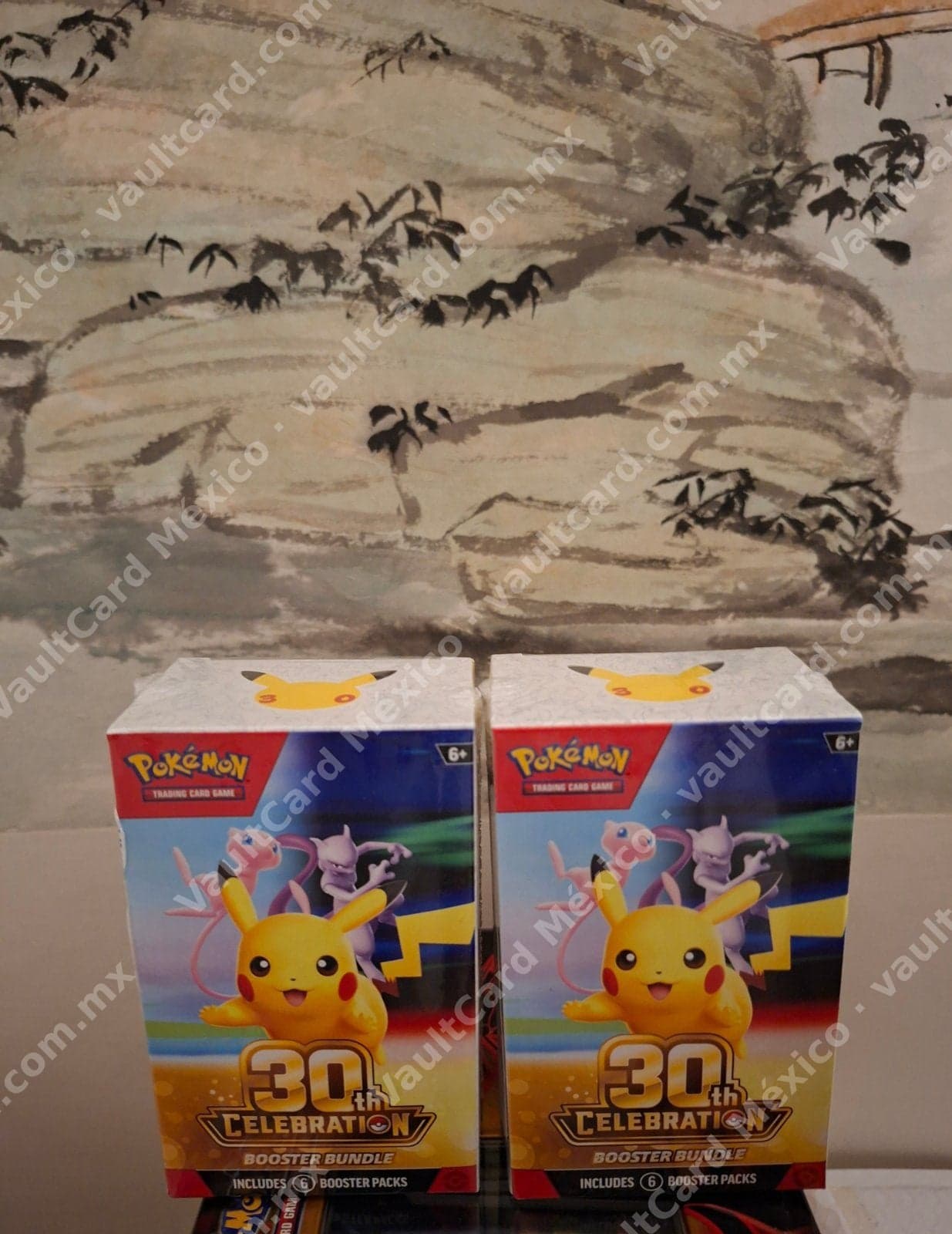 Pokémon TCG 30th Celebration Booster Bundle - 2 Cajas Selladas (6 Sobres c/u) Inglés