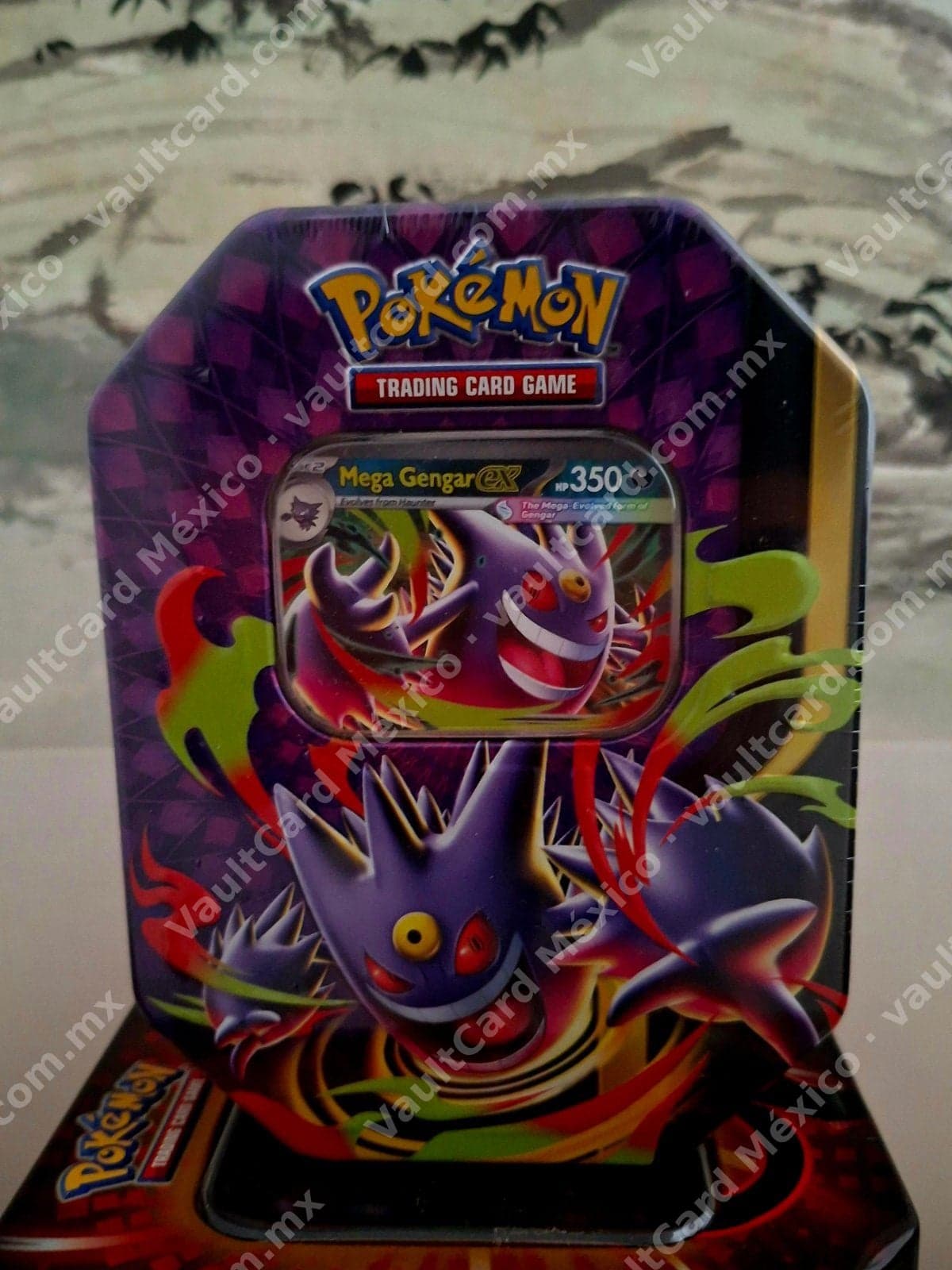 Lata Pokémon TCG Mega Gengar ex - Tin Sellada Inglés