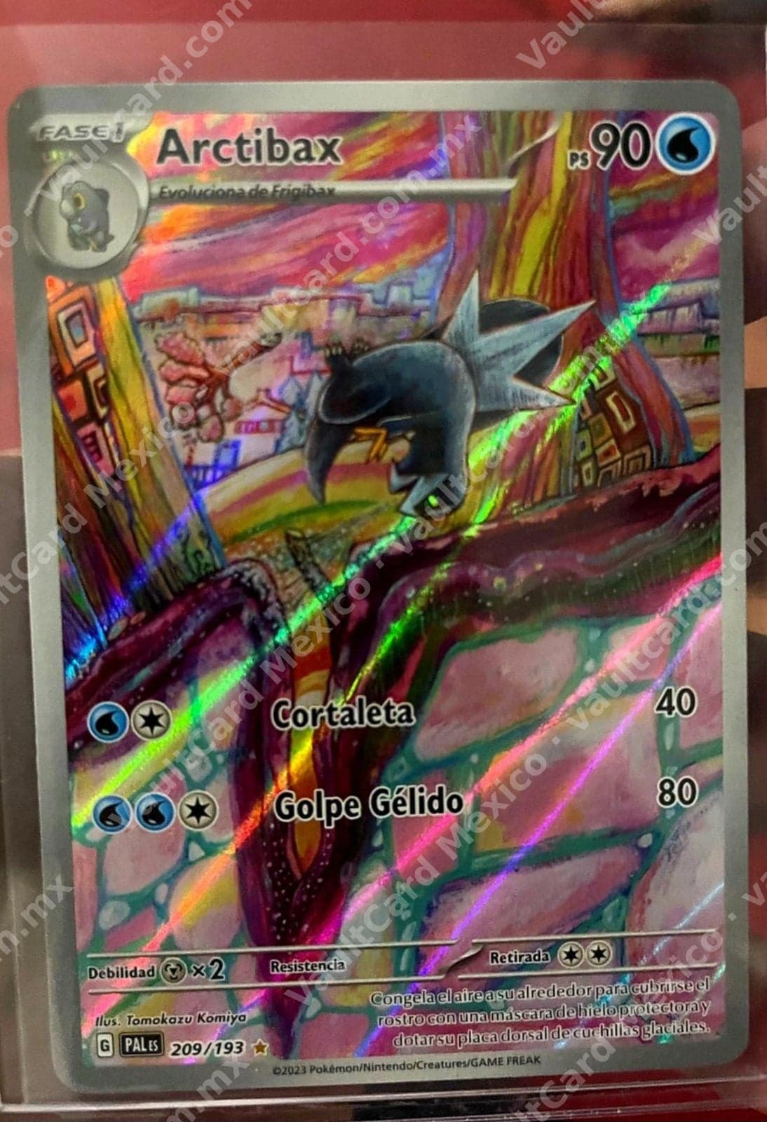 Arctibax 209/193 - Paldea Evolved (PAL) Español - Illustration Rare