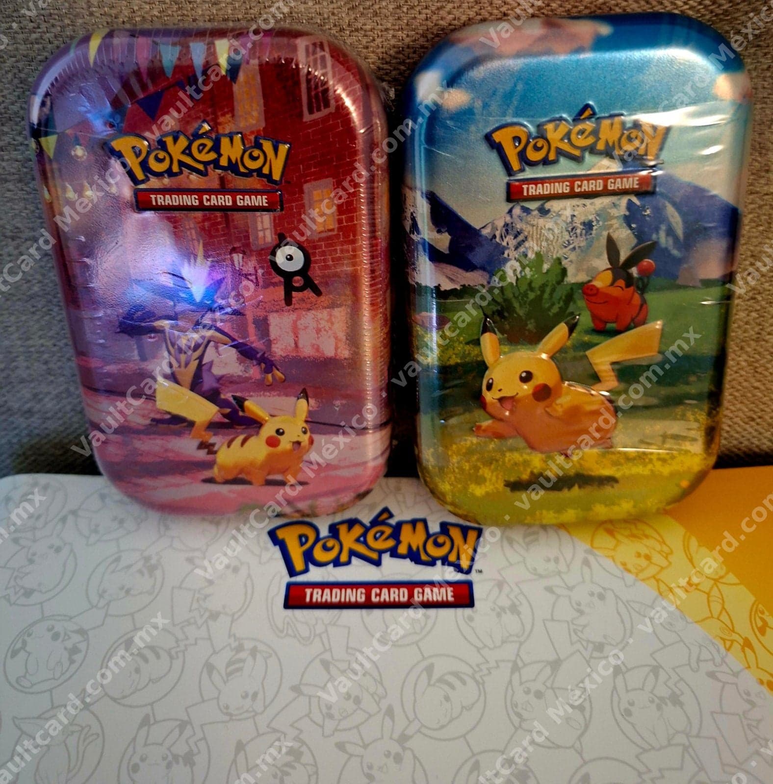 Lote 2 Mini Tins Pokémon TCG Scarlet & Violet 151 - Sellados Inglés