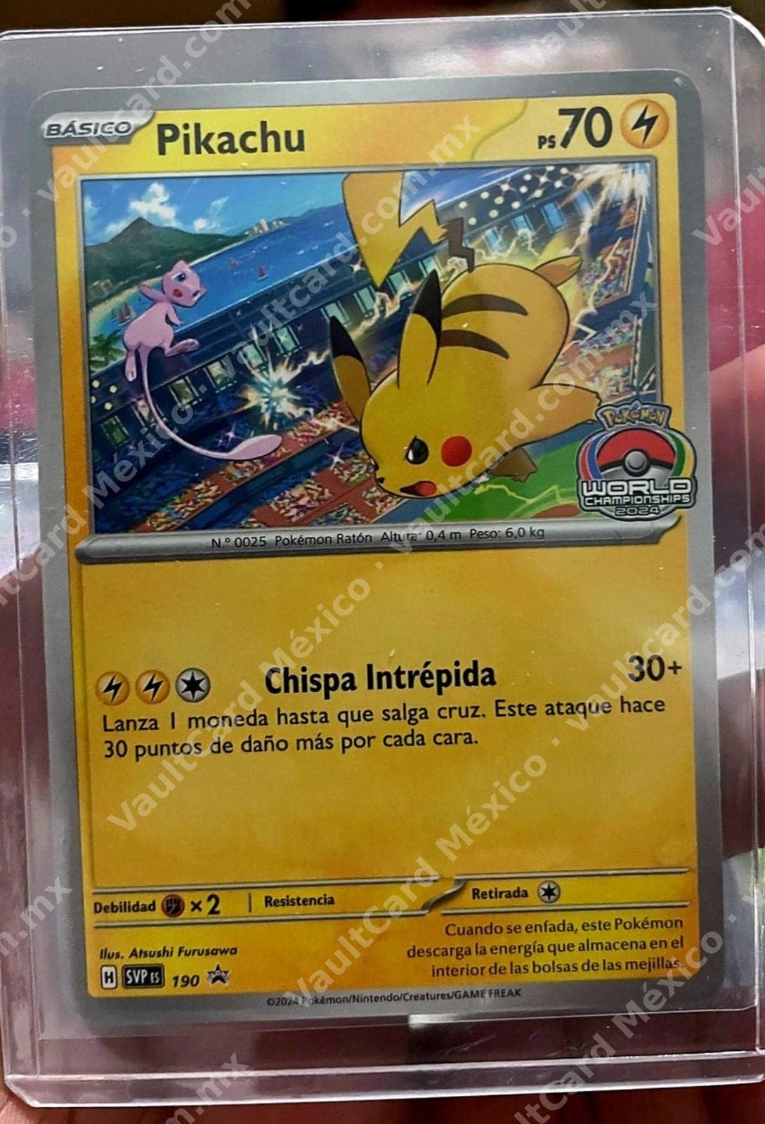 Pikachu 190 - Promo SVP World Championships 2024 Español