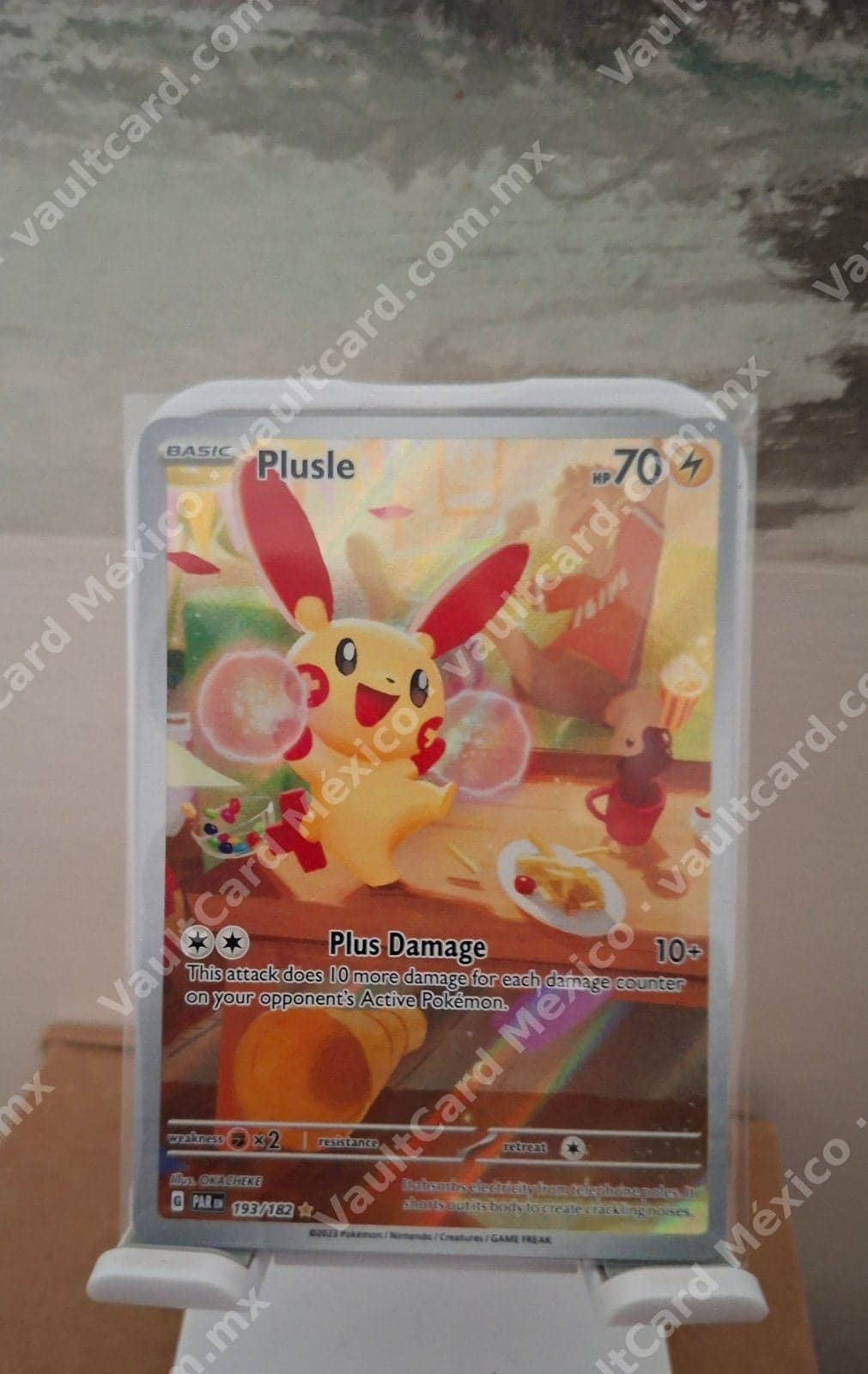 Plusle 193/182 - Paradox Rift (PAR) Inglés - Illustration Rare