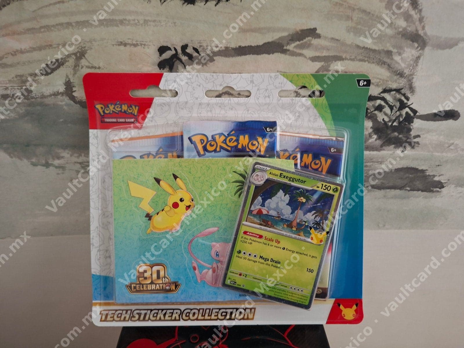 Pokémon TCG 30th Celebration Tech Sticker Collection - Sellado (Inglés)