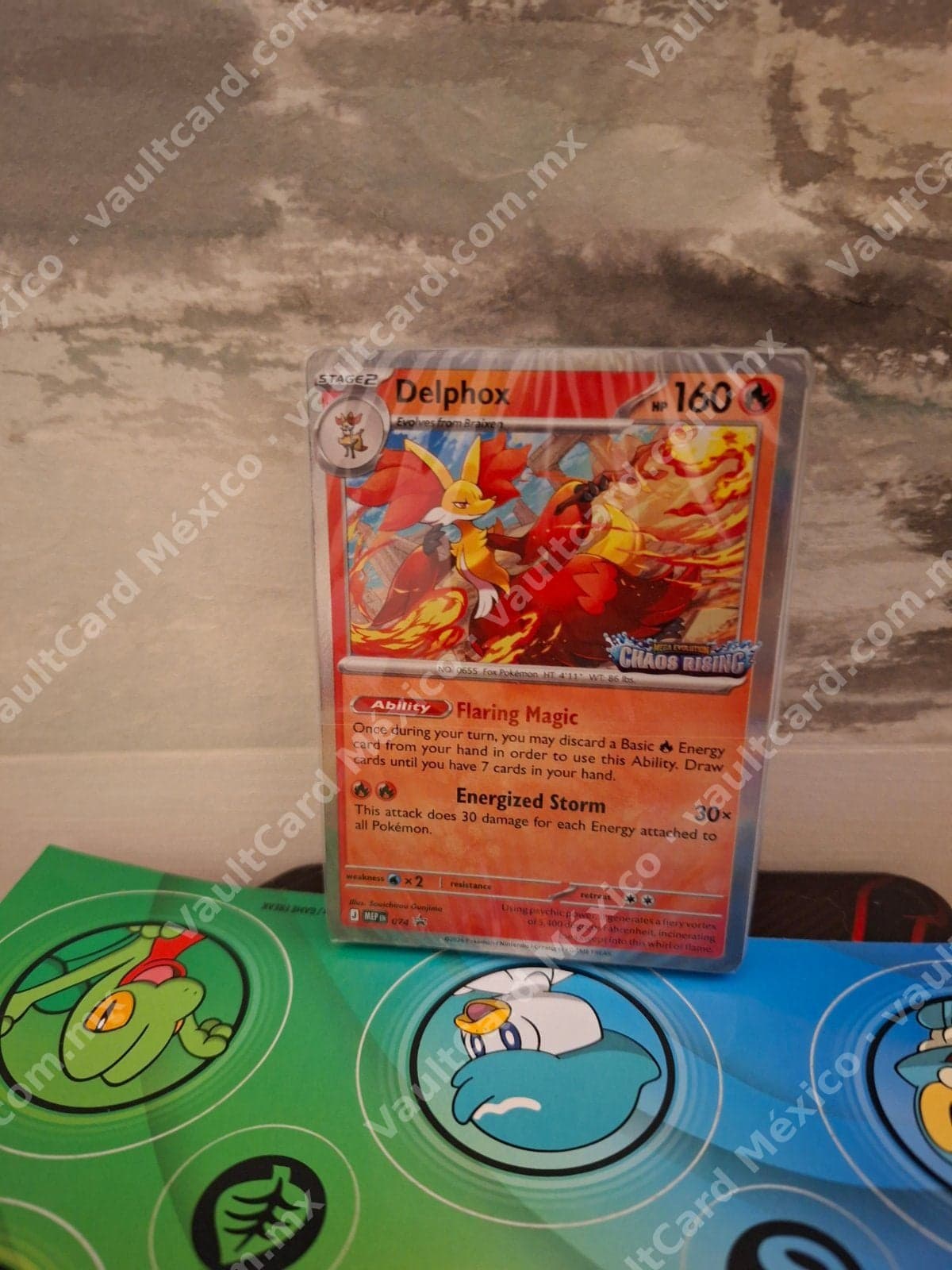 Delphox 074 - Promo (MEP) Chaos Rising Inglés