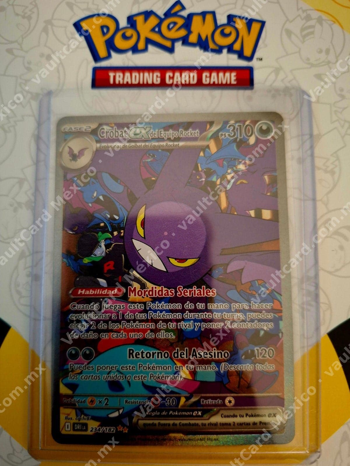 Crobat ex del Equipo Rocket 234/182 - (DRI) Español