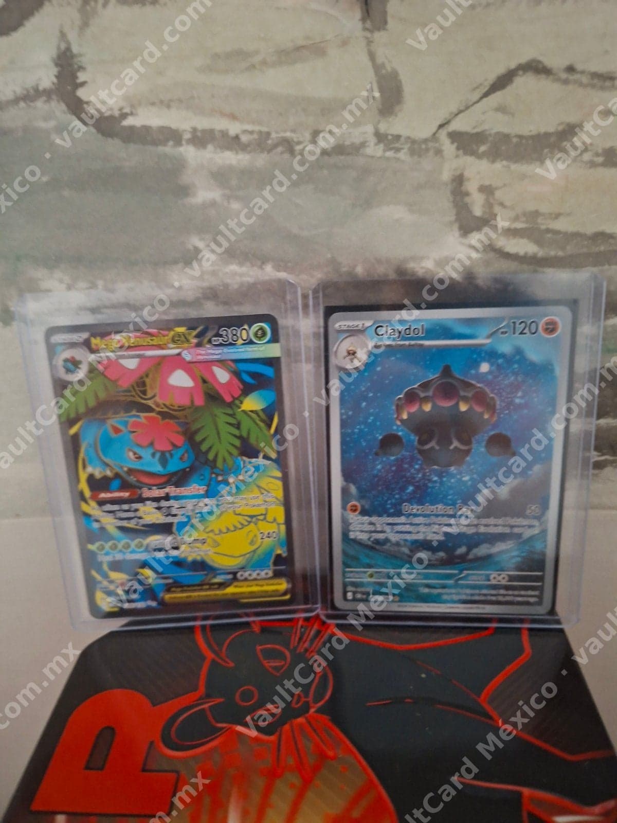 Lote Pokémon TCG: Mega Venusaur ex Full Art + Claydol - Inglés
