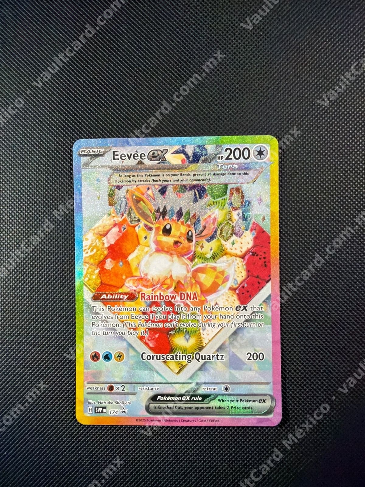 Eevee ex 174 - Promo Black Star (SVP) Inglés