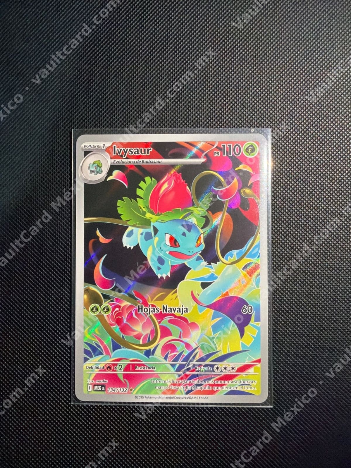 Ivysaur 134/132 - (MEG) Español Illustration Rare