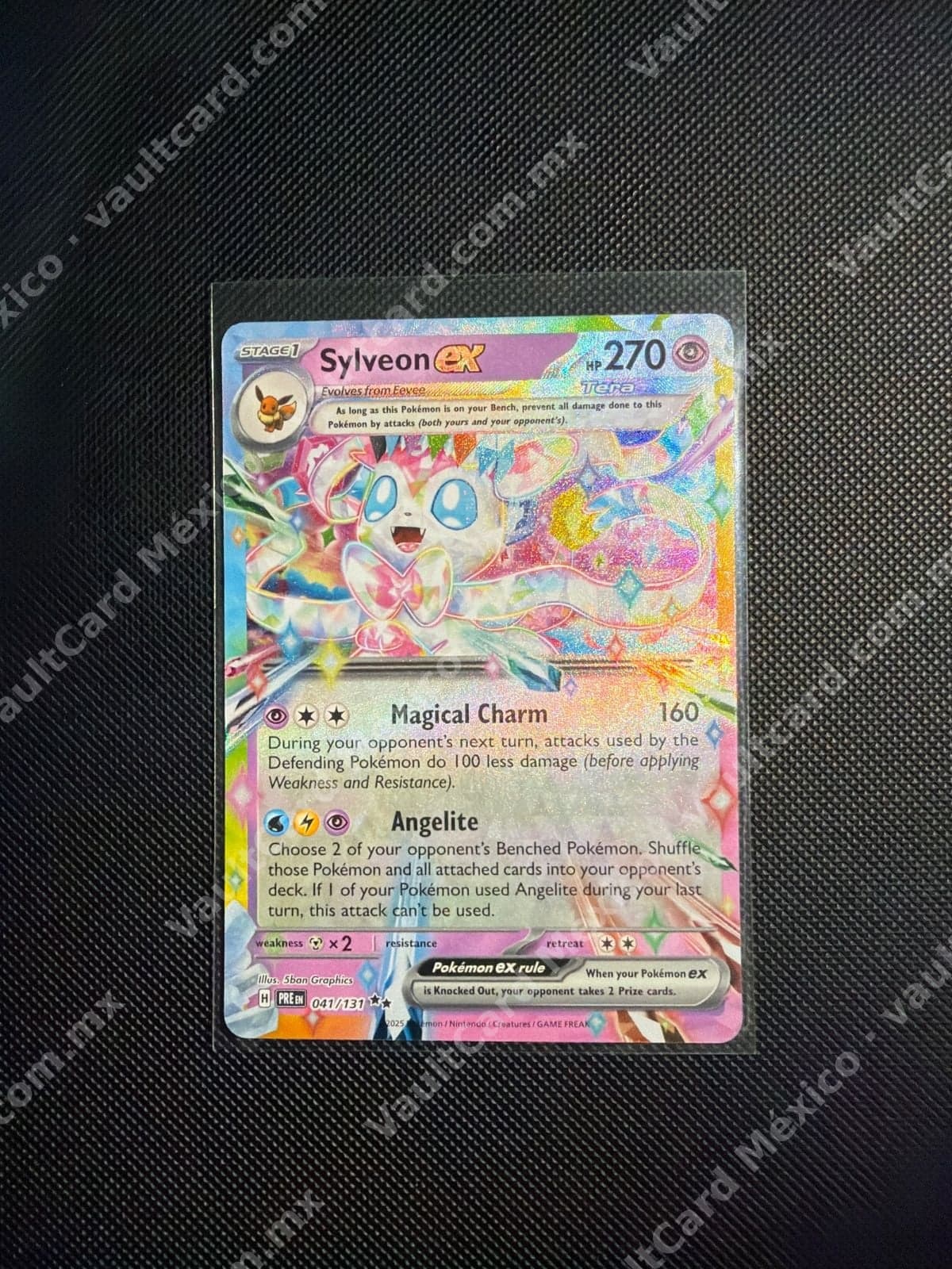 Sylveon ex 041/131 - (PRE) Inglés - Special Illustration Rare