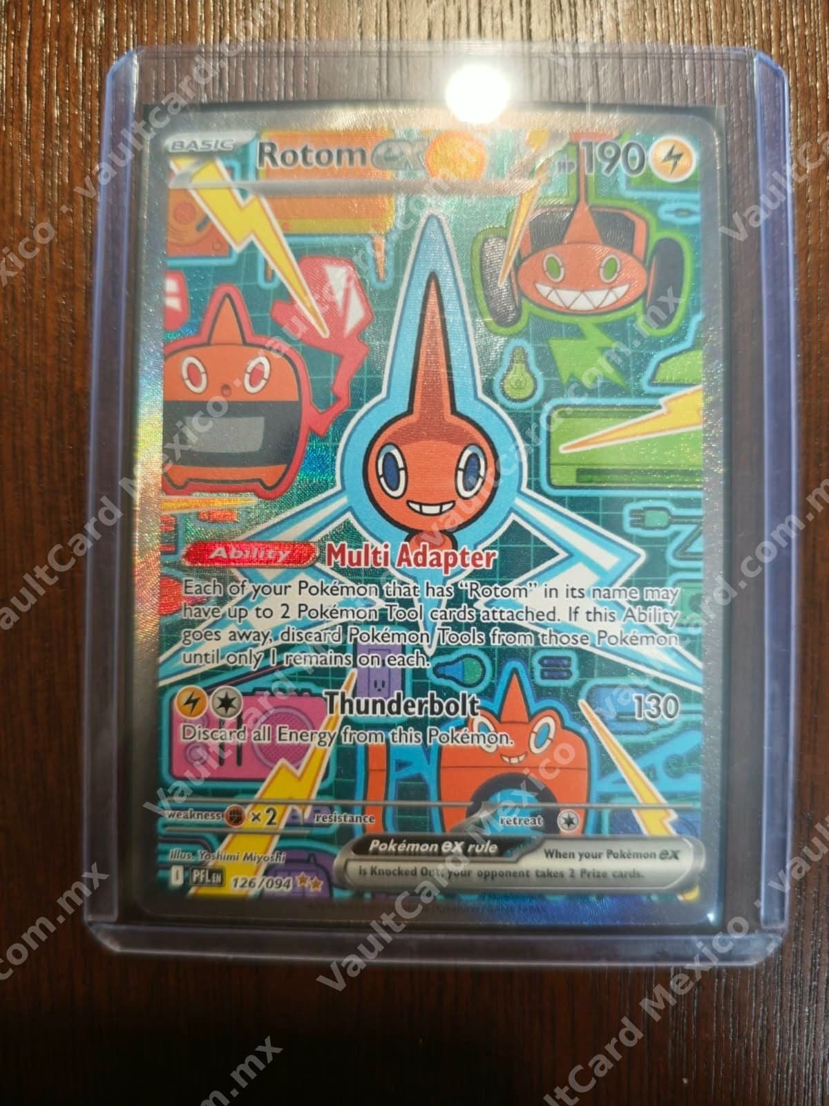 Rotom ex 126/094 - Paradox Rift (PAR) Inglés - Special Illustration Rare