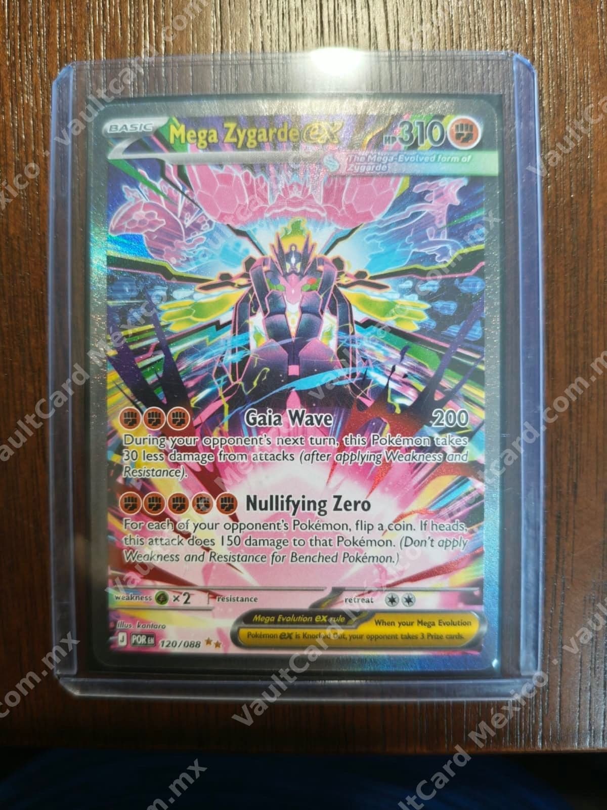 Mega Zygarde ex 120/088 - Full Art (POR) Inglés