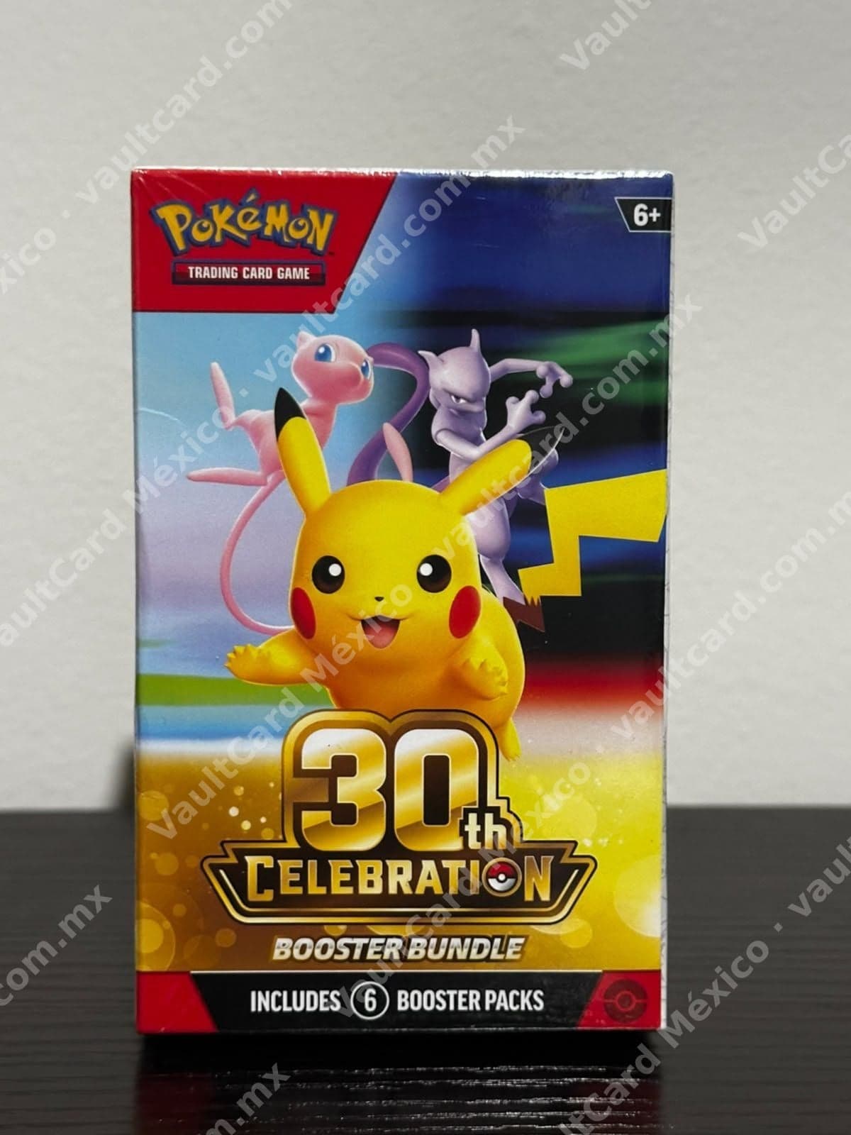 Pokémon TCG 30th Celebration Booster Bundle - 6 Sobres Sellado Inglés