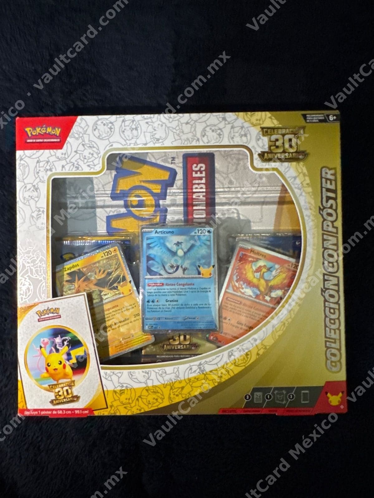 Pokémon TCG Celebración 30 Aniversario - Colección con Póster (Sellado) Español