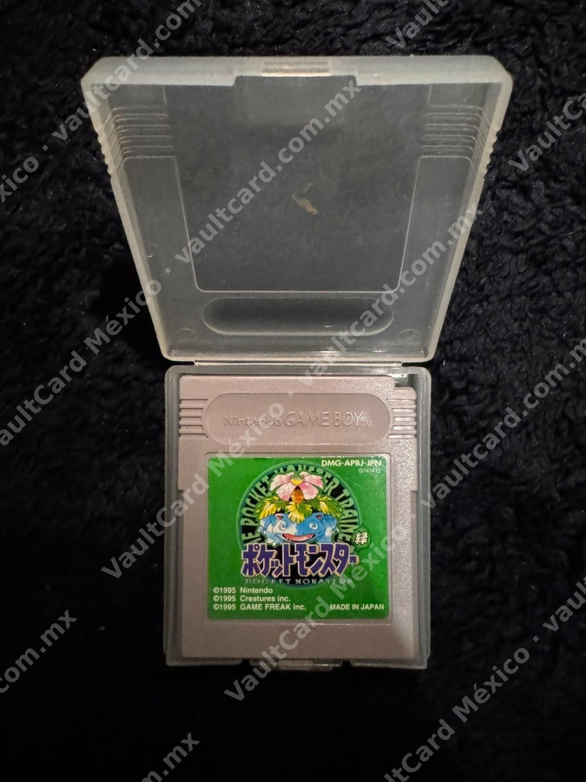 Pokémon Verde (Pocket Monsters Green) - Game Boy - Japonés - DMG-APBJ-JPN