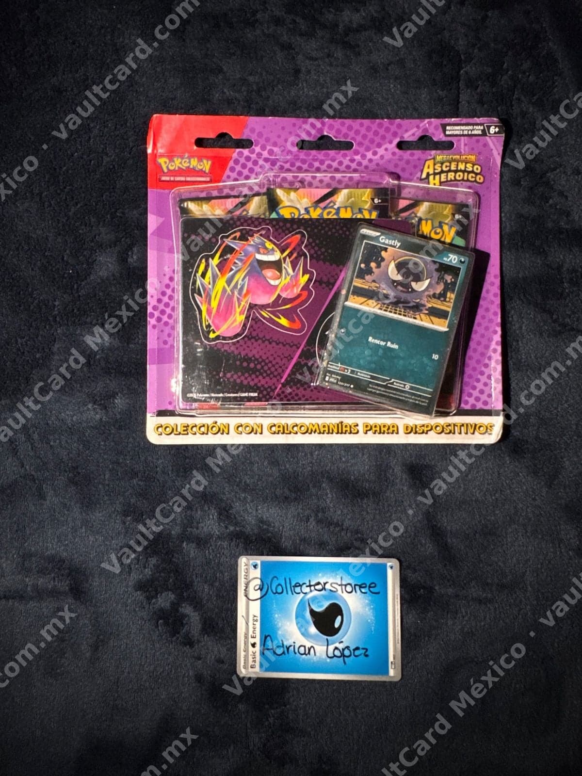 Pokémon Colección con Calcomanías Megaevolución Ascenso Heroico (ASC) - Español Sellado