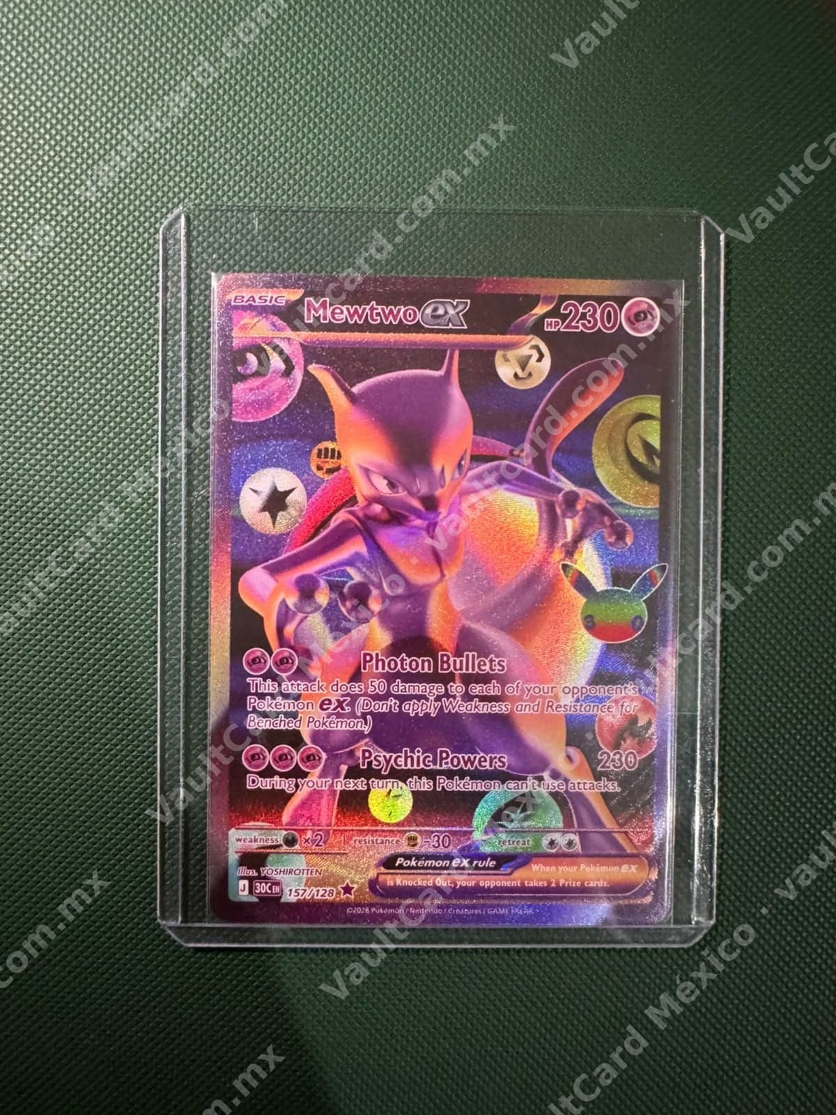 Mewtwo ex 157/128 - Full Art Inglés (Ilus. YOSHIROTTEN)