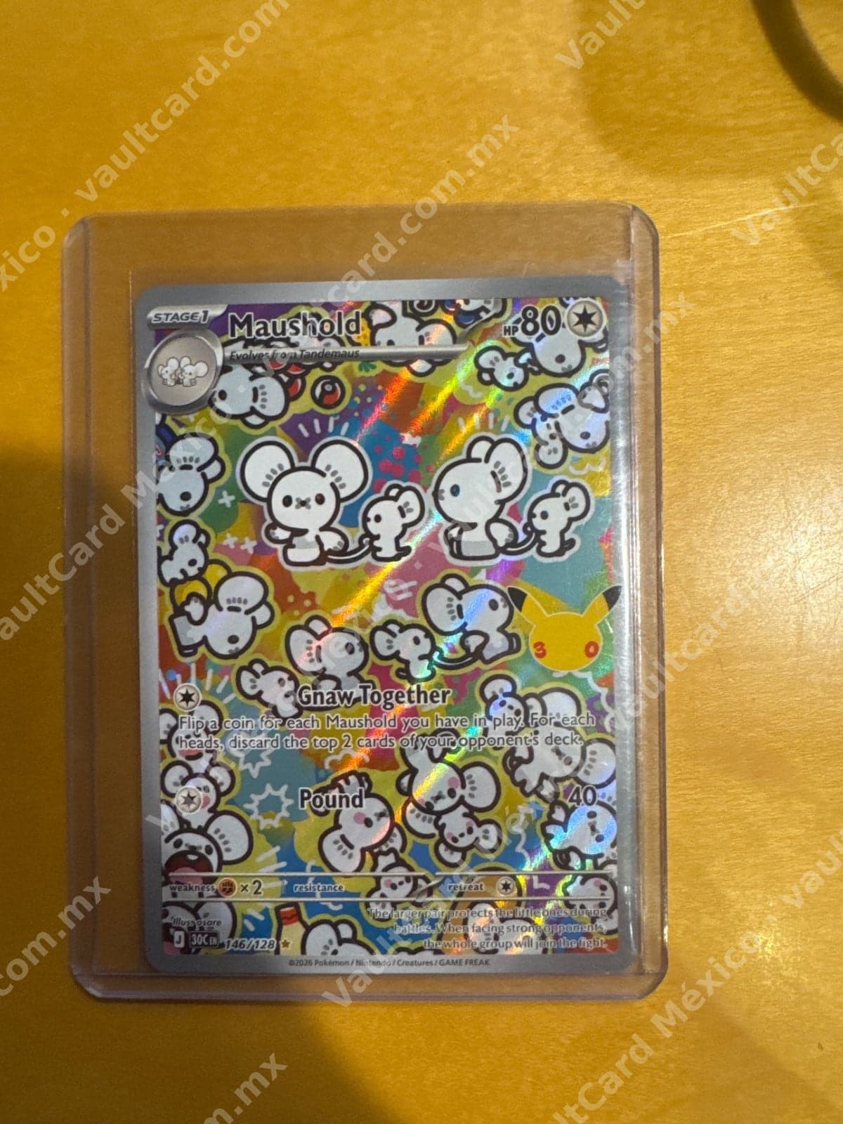 Maushold 146/128 - Edición 30° Aniversario Inglés (Illustration Rare)