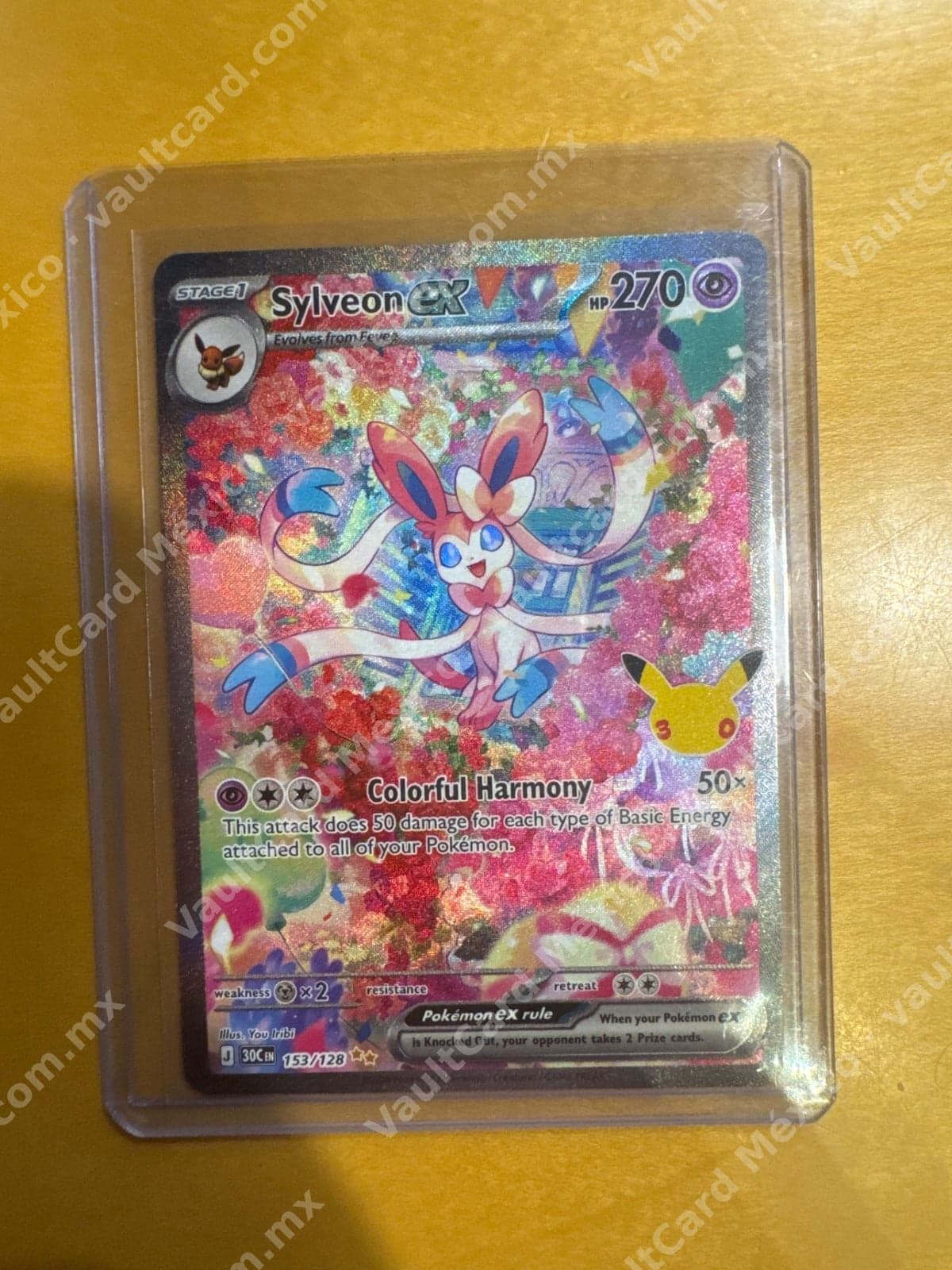 Sylveon ex 153/128 - Special Illustration Rare (30C) Japonés
