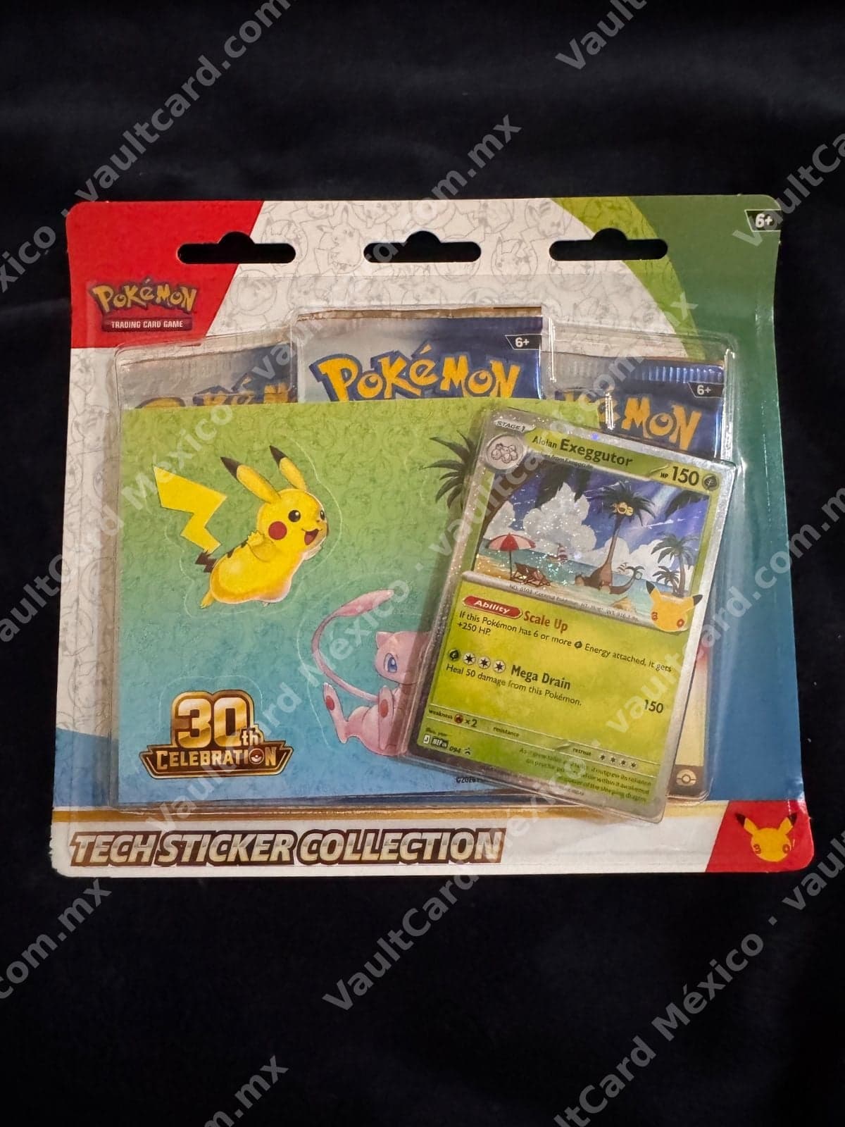 Pokémon TCG Tech Sticker Collection 30th Celebration - Inglés Sellado