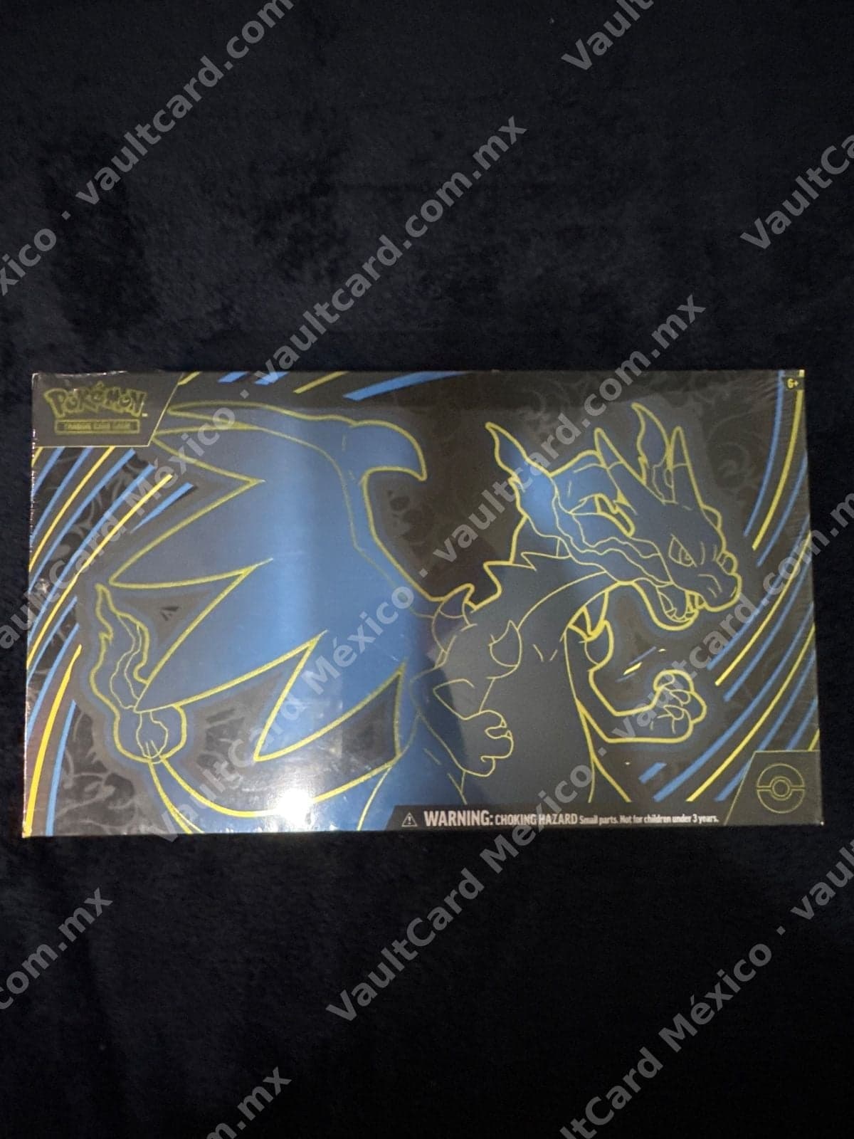 Caja Coleccionable Pokémon TCG Mega Charizard X - Sellada (Inglés)