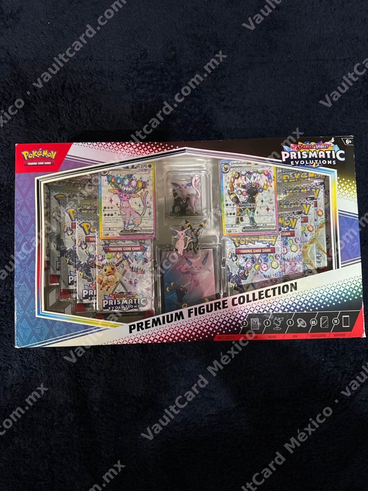 Pokémon TCG Prismatic Evolutions Premium Figure Collection - Inglés Sellado