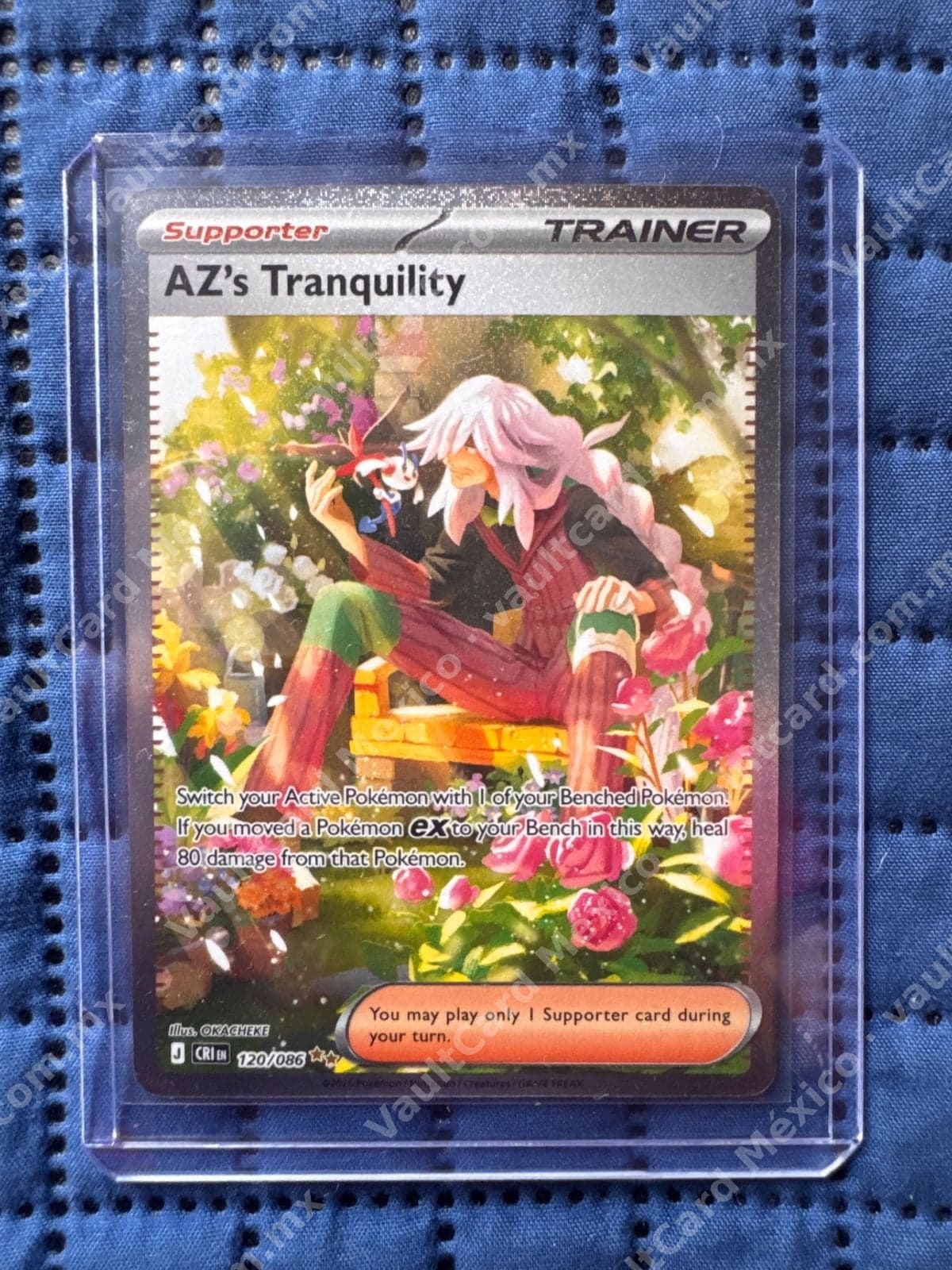 AZ's Tranquility 120/086 - (CRI) Inglés Full Art Supporter