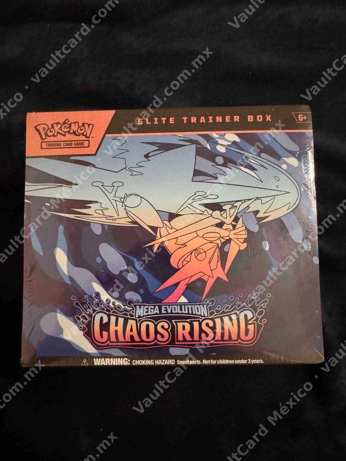 Elite Trainer Box Mega Evolution Chaos Rising - Pokémon TCG Inglés Sellada