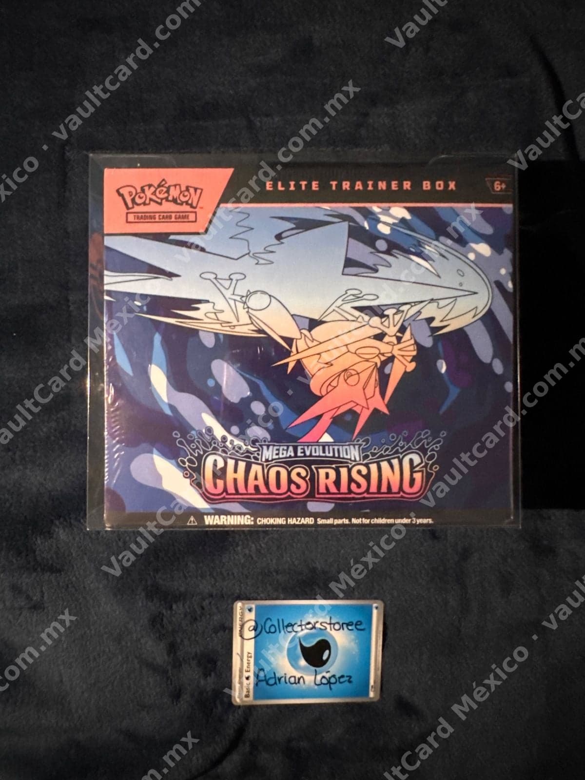 Elite Trainer Box Mega Evolution Chaos Rising - Pokémon TCG Inglés Sellado