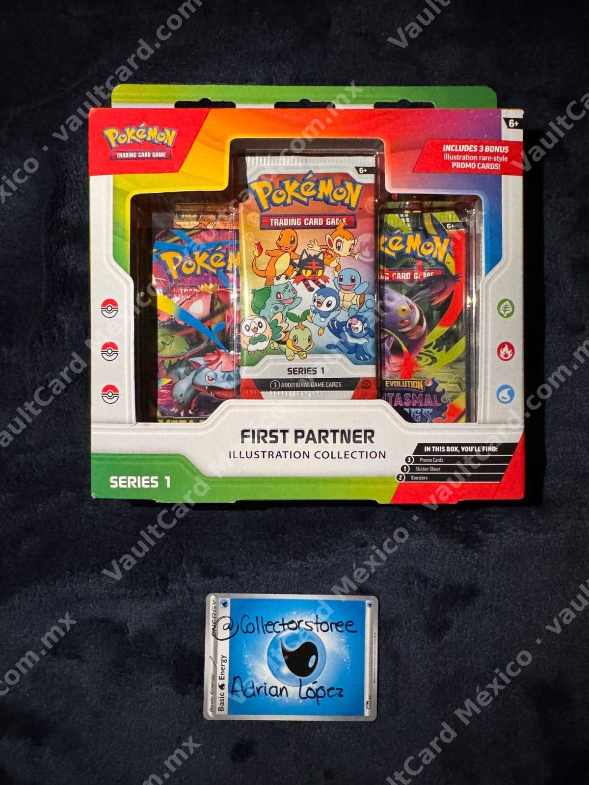 Pokémon First Partner Illustration Collection Series 1 - Sellado Inglés