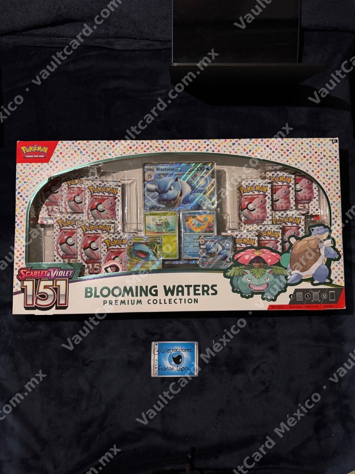 Pokémon 151 Blooming Waters Premium Collection - Scarlet & Violet Inglés Sellado