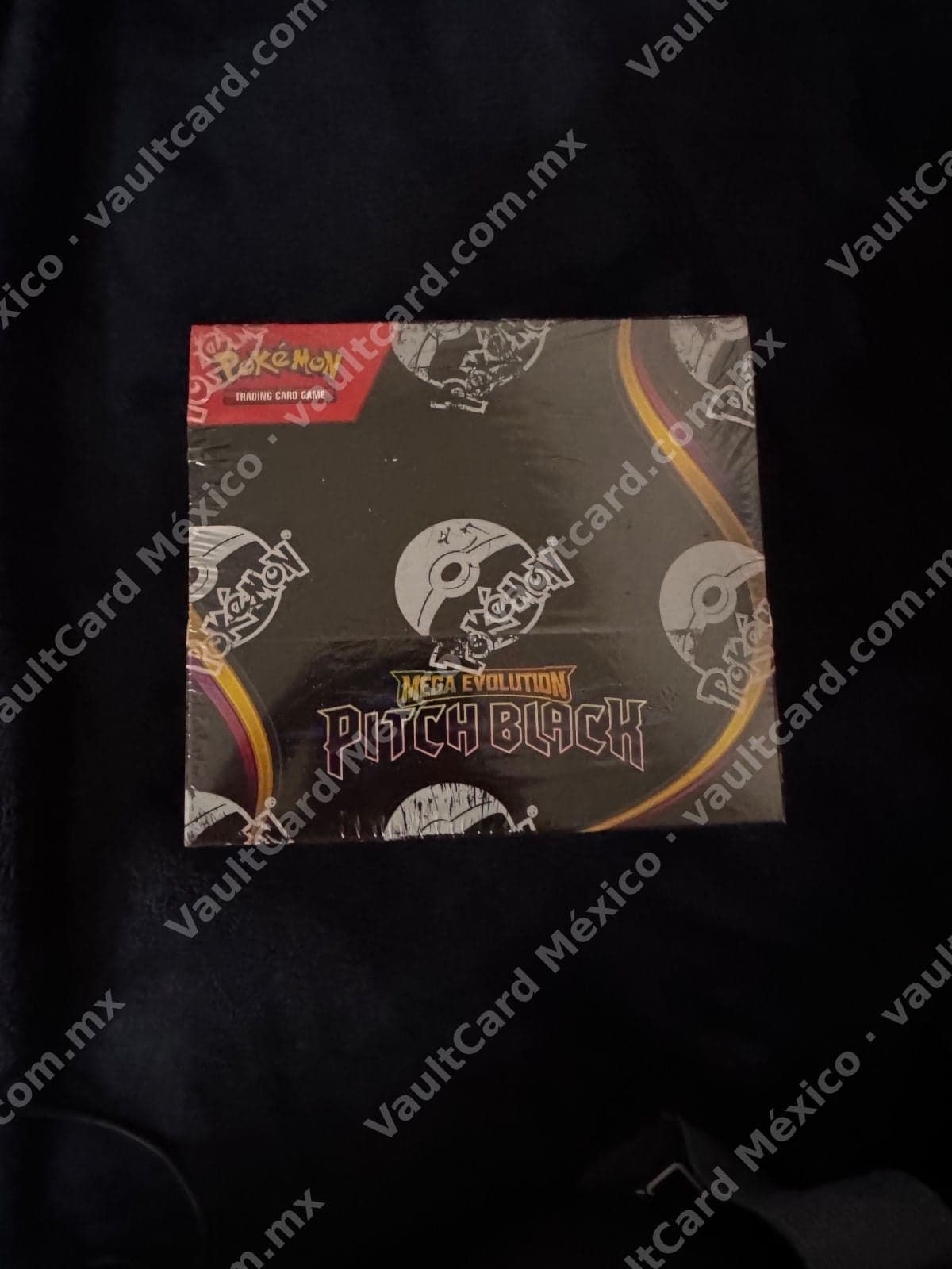Booster Box Sellado Pokémon Mega Evolution Pitch Black - Inglés