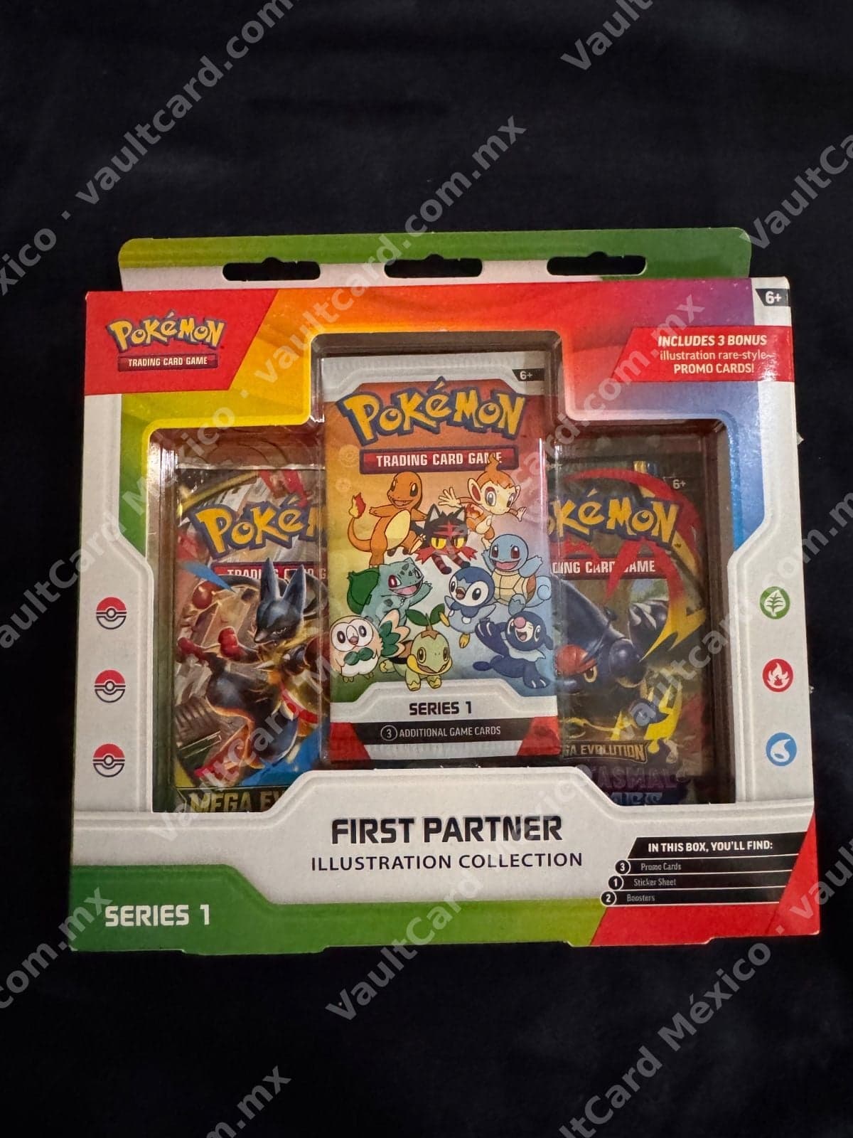 Pokémon TCG First Partner Illustration Collection Series 1 - Inglés (Sellado)
